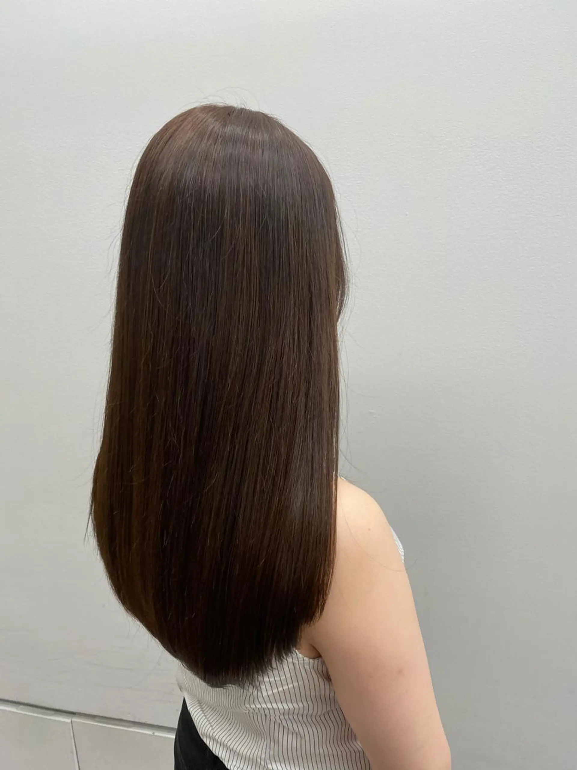 ロング 髪質改善 京都レイヤーカット/ 縮毛矯正/羽柴りくのヘアスタイル