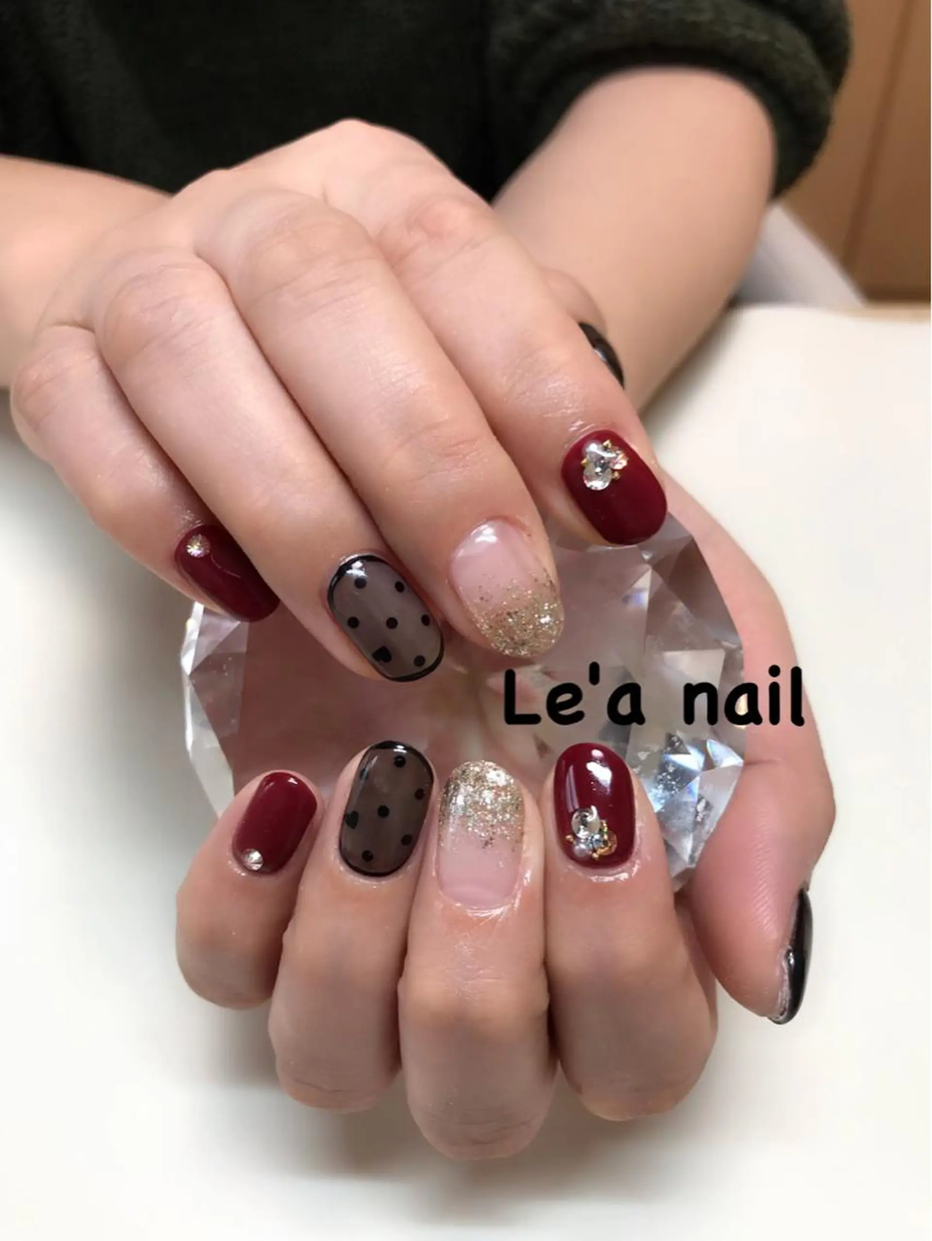 ネイル 'mm所属・'mm  (ミリ) ＭＡＮＡＭＩのネイルデザイン