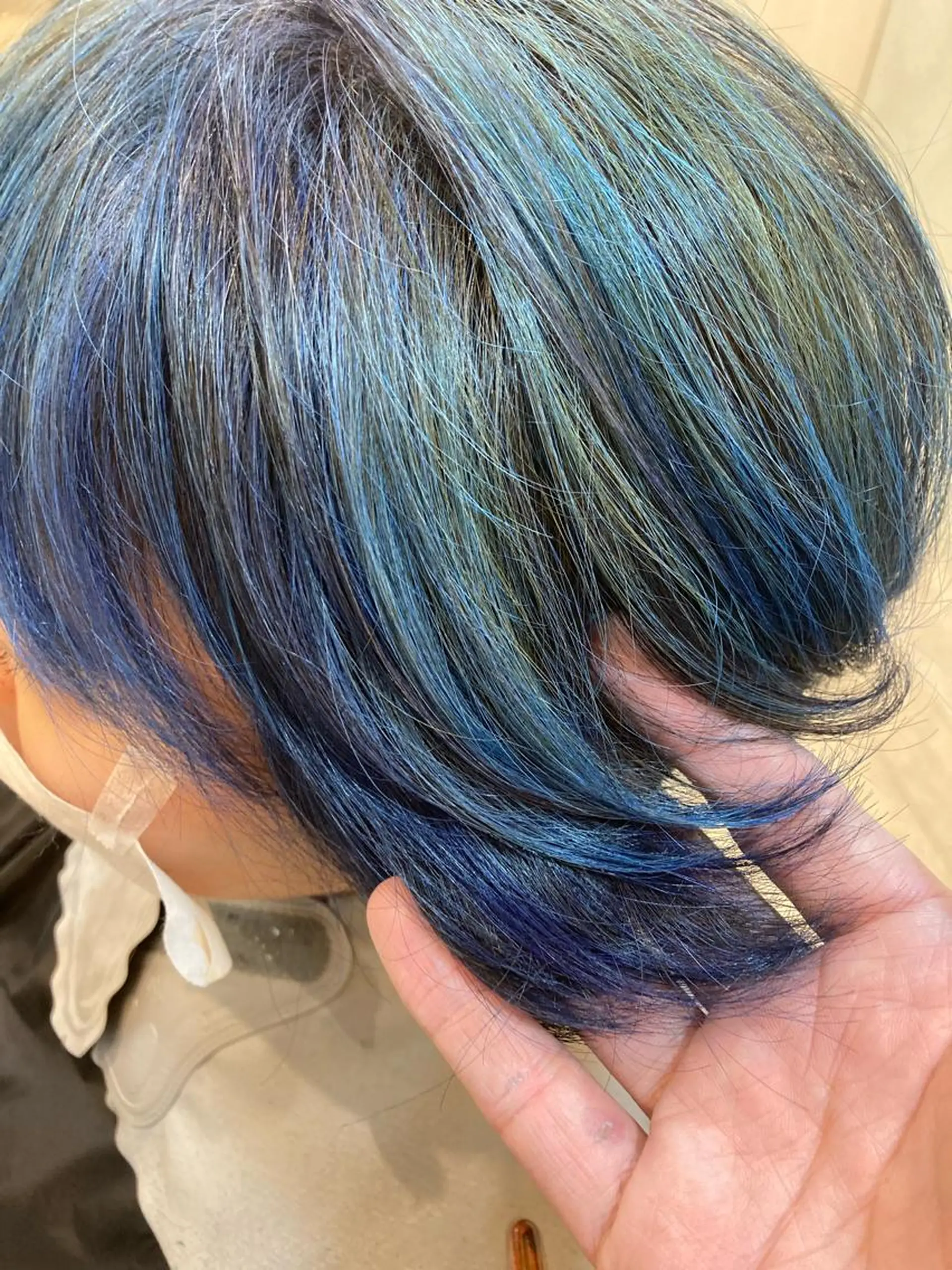 カラー ブリーチ 透明感カラー ハイトーンカラー waRin所属・waRin syamp&headのヘアスタイル