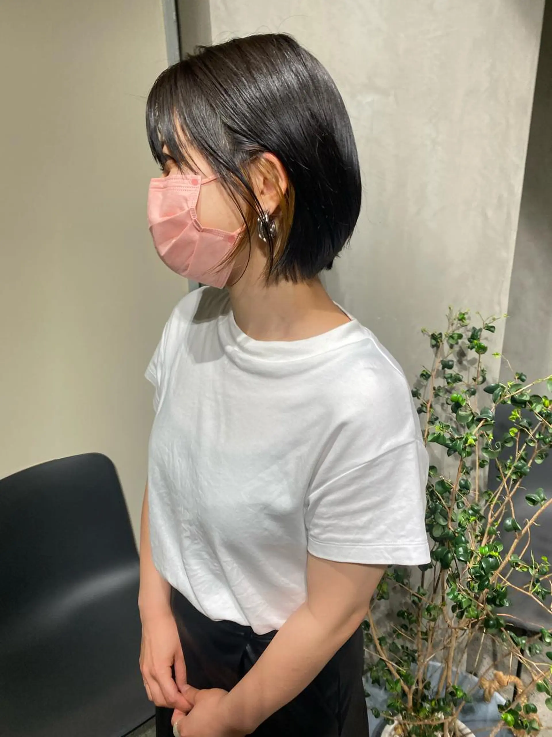 ショート deco所属・無料カットモデル 丸川英心のヘアスタイル