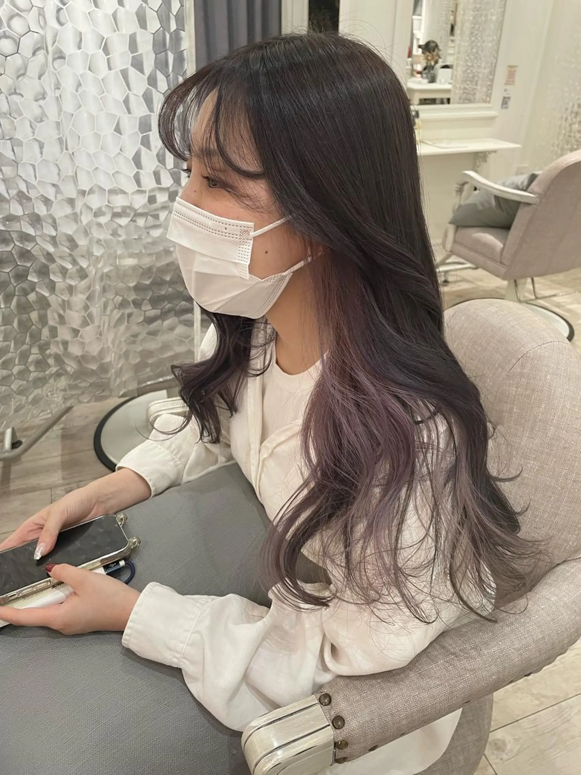 ロング カラー カット トリートメント miyu /大阪美容室のヘアスタイル