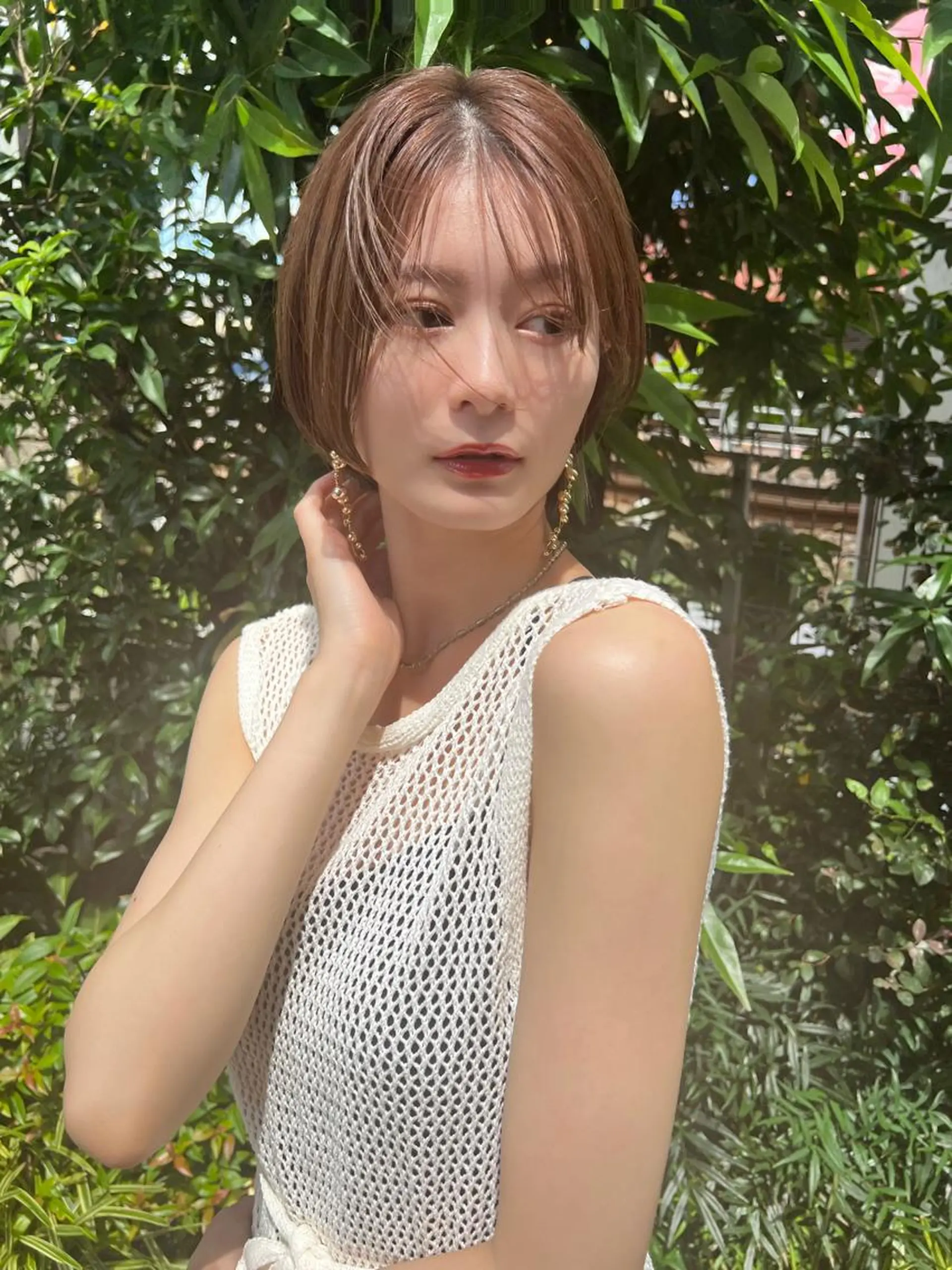 ショート 菅原リキヤ くびれレイヤーヘアのヘアスタイル