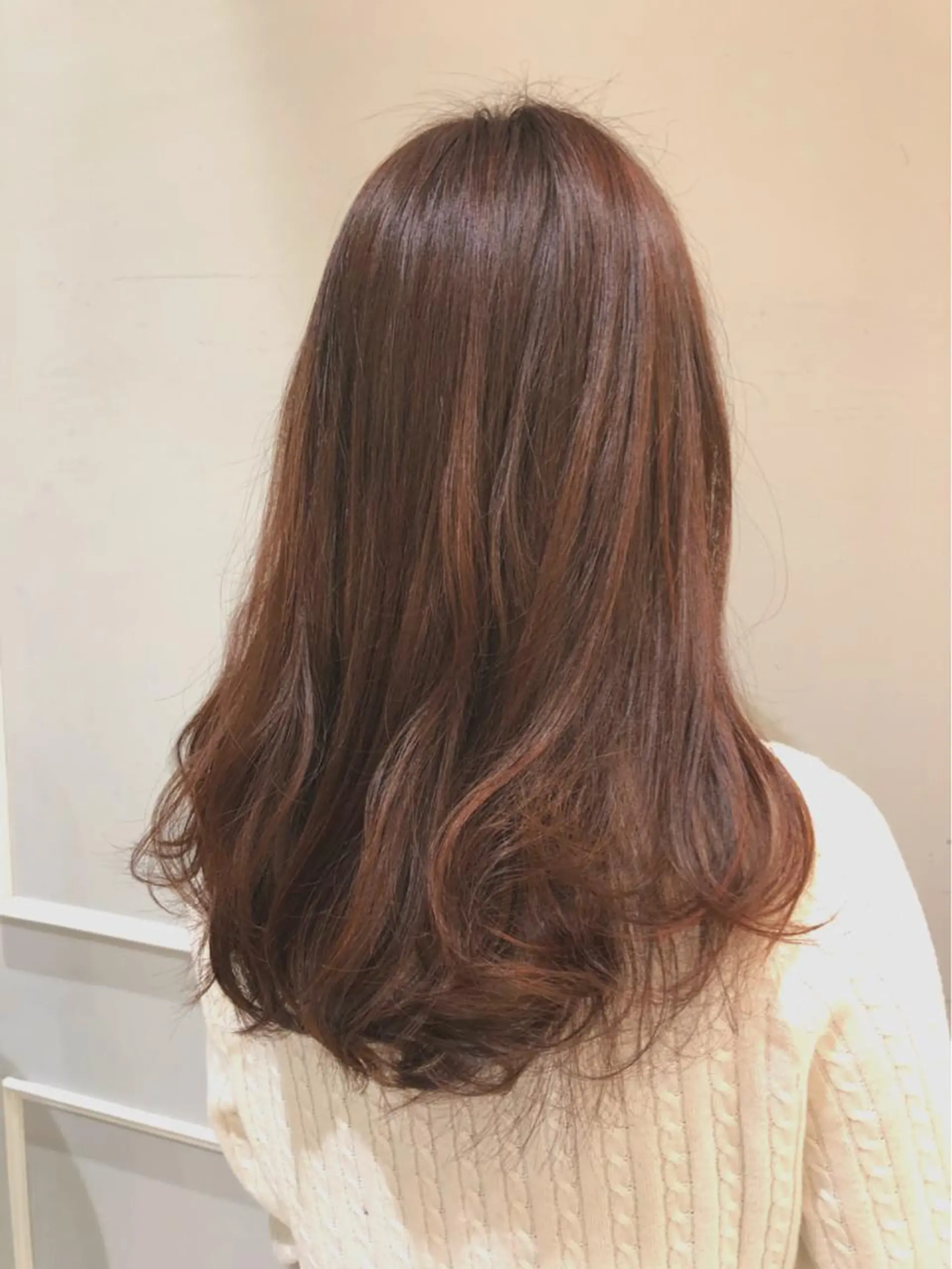 ロング 似合わせ艶髪カラー ❤️ハダユミのヘアスタイル