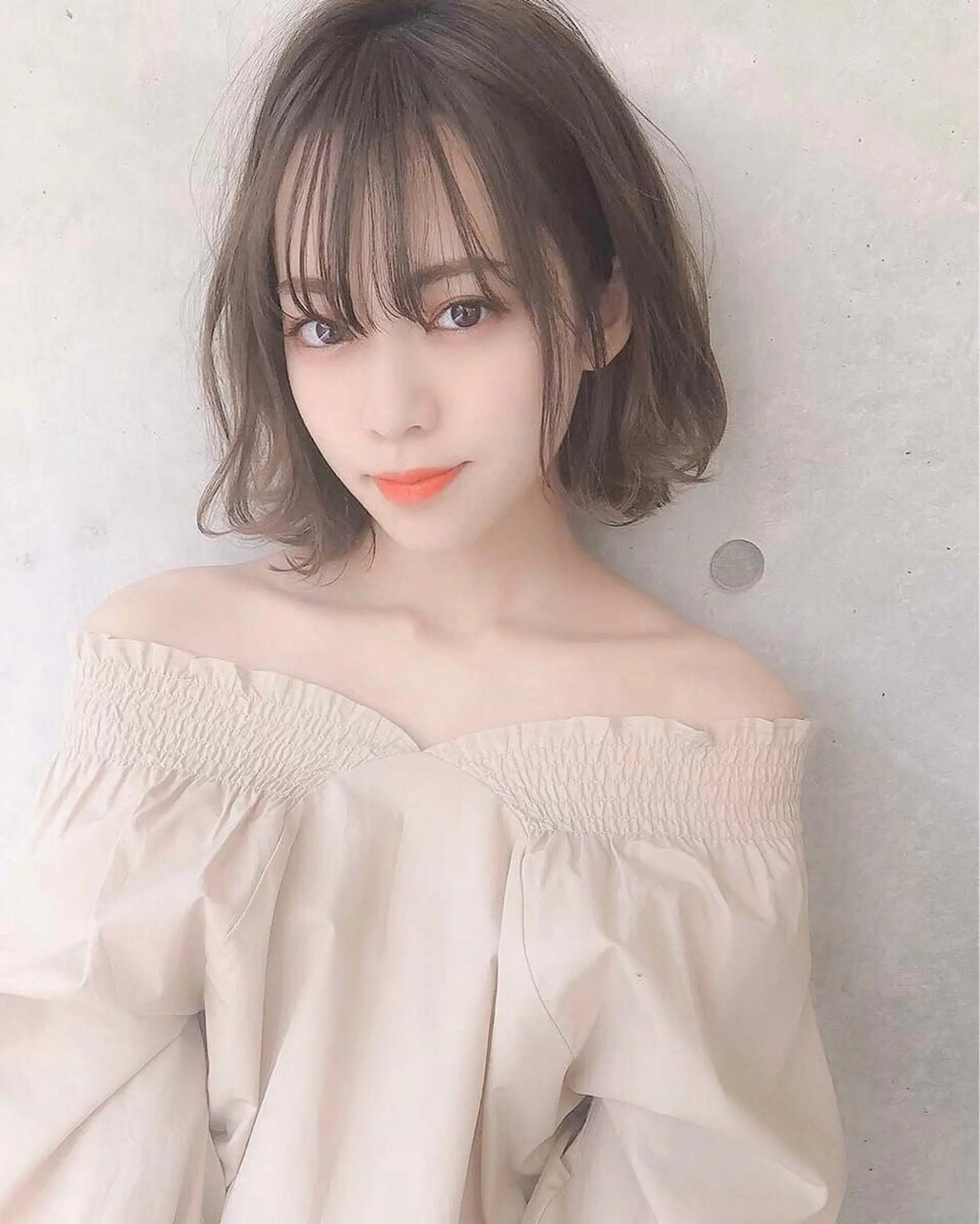 セミロング カラー ヘアカラー トリートメント ヘッドスパ ヘアセット 🥞ベージュ系カラー 【すずきりほ】🥞のヘアスタイル