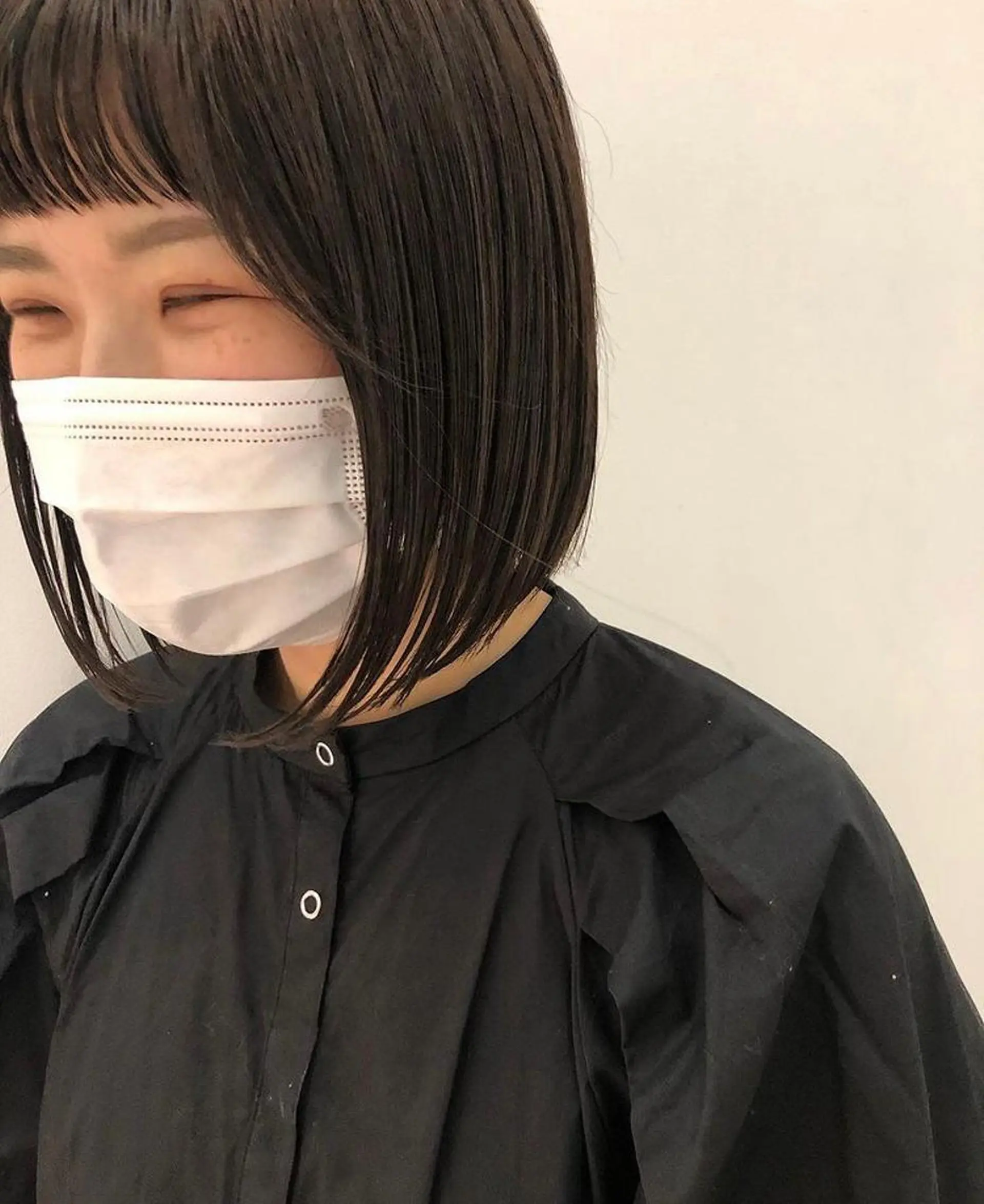 ミディアム i.+sapporo所属・🩶韓国ヘア🩶 くびれ❤︎顔まわりのヘアスタイル