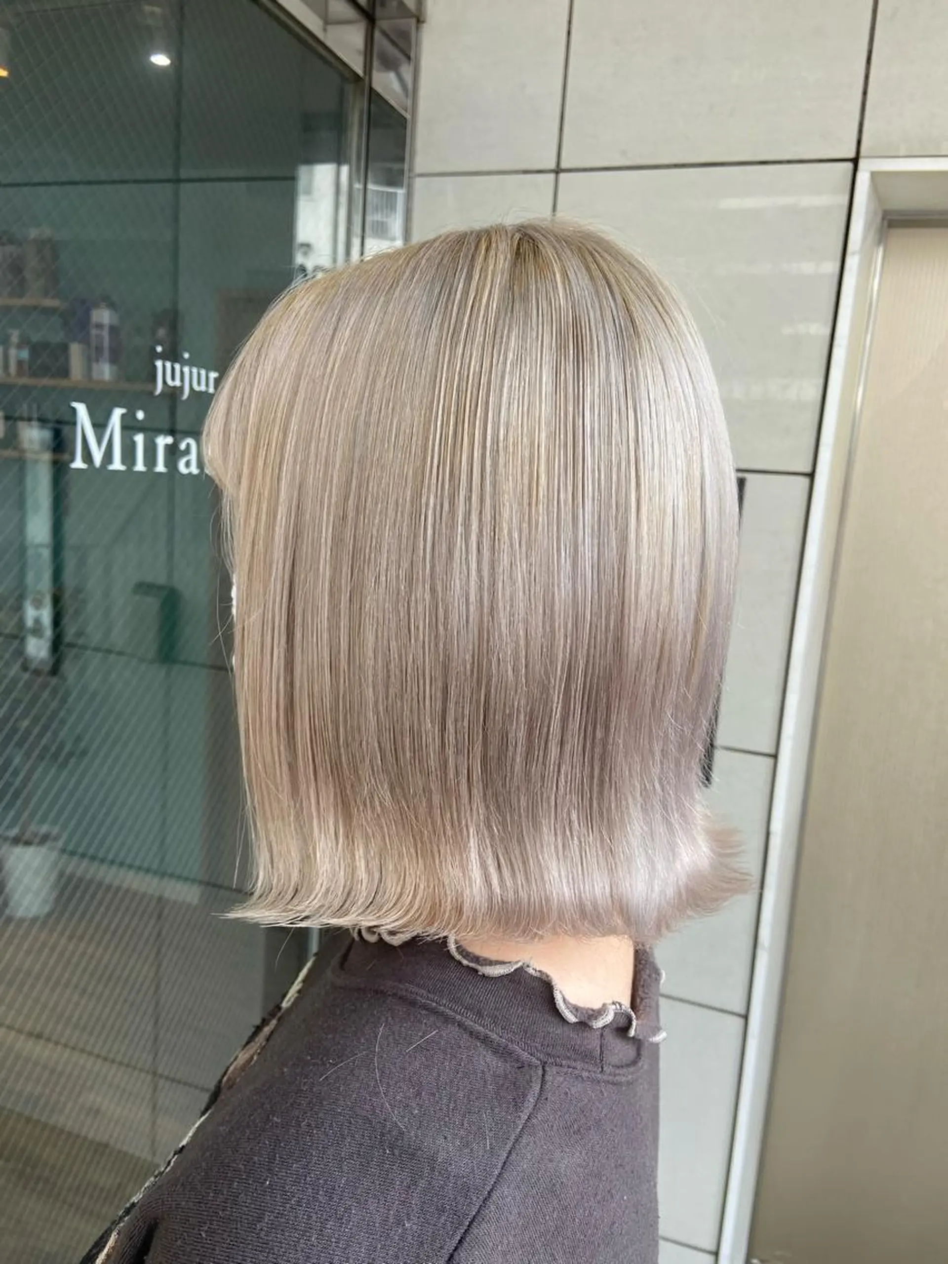 ショート カラー ヘアカラー トリートメント 🧸プルエクステ❤︎ ネイルKAO🧸のヘアスタイル