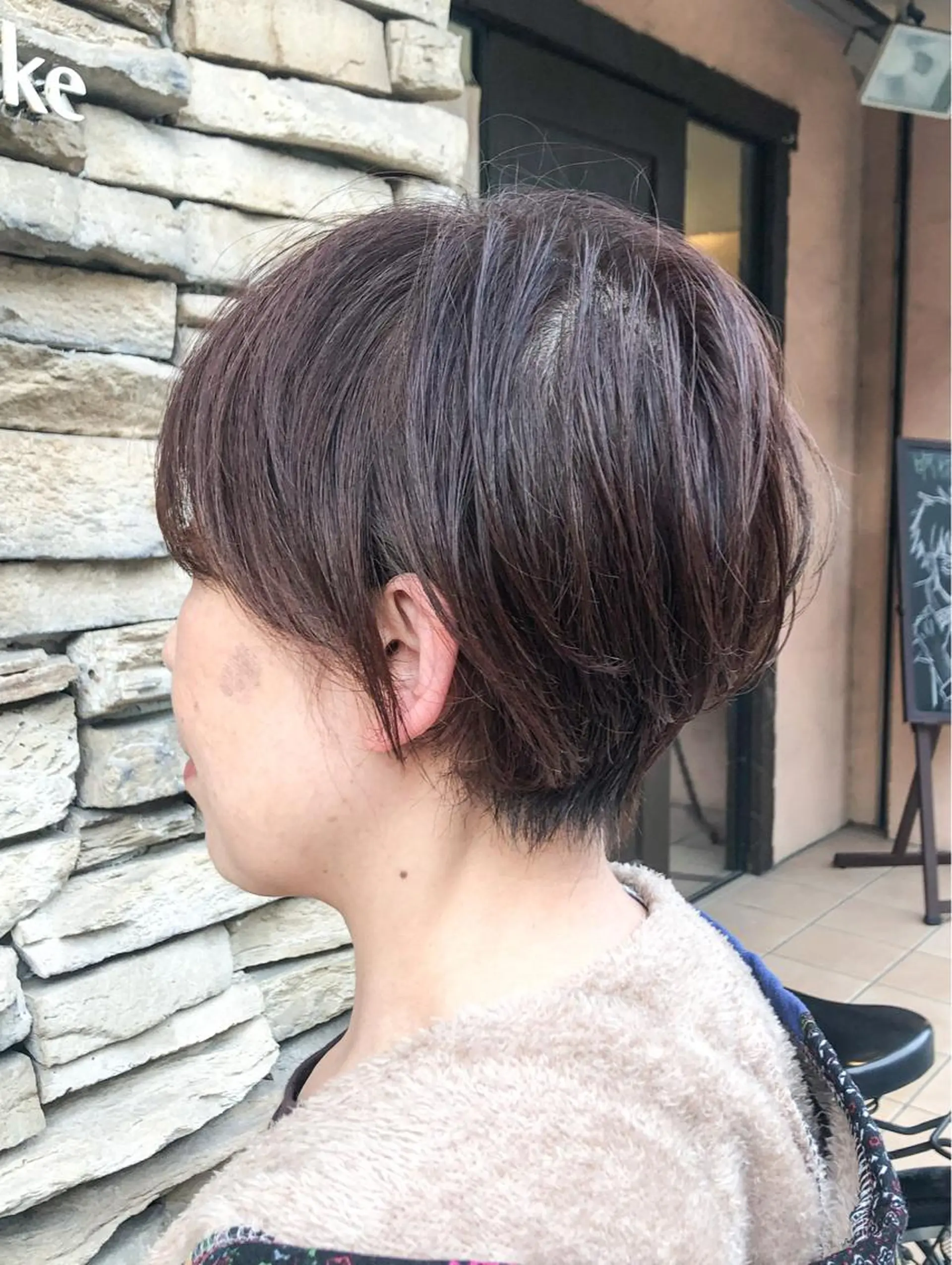 ショート 地毛風ストレート ⚡️下ノ村柊斗⚡️のヘアスタイル