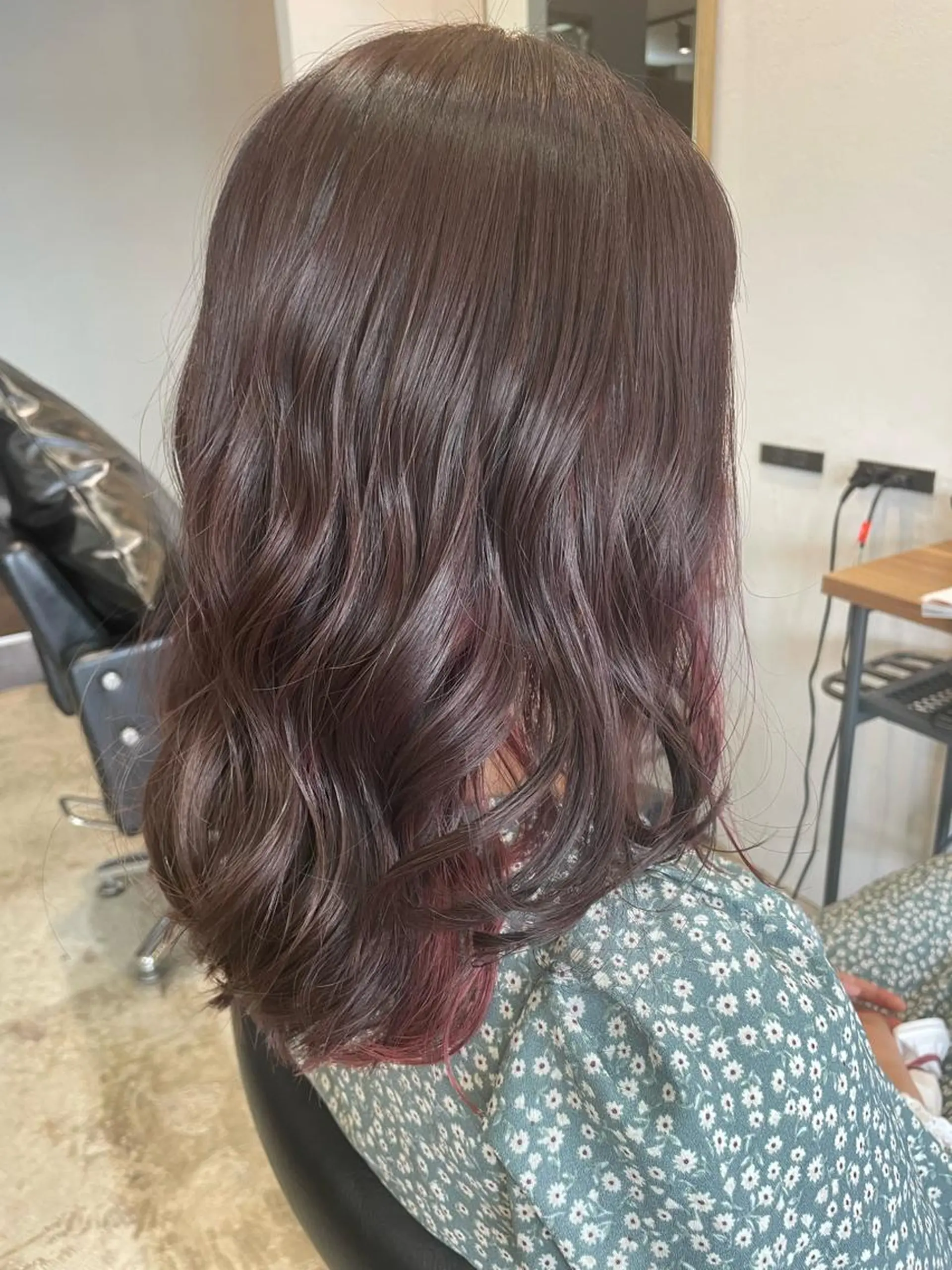 ロング 《nico》 髙橋秋花🖤🧡のヘアスタイル