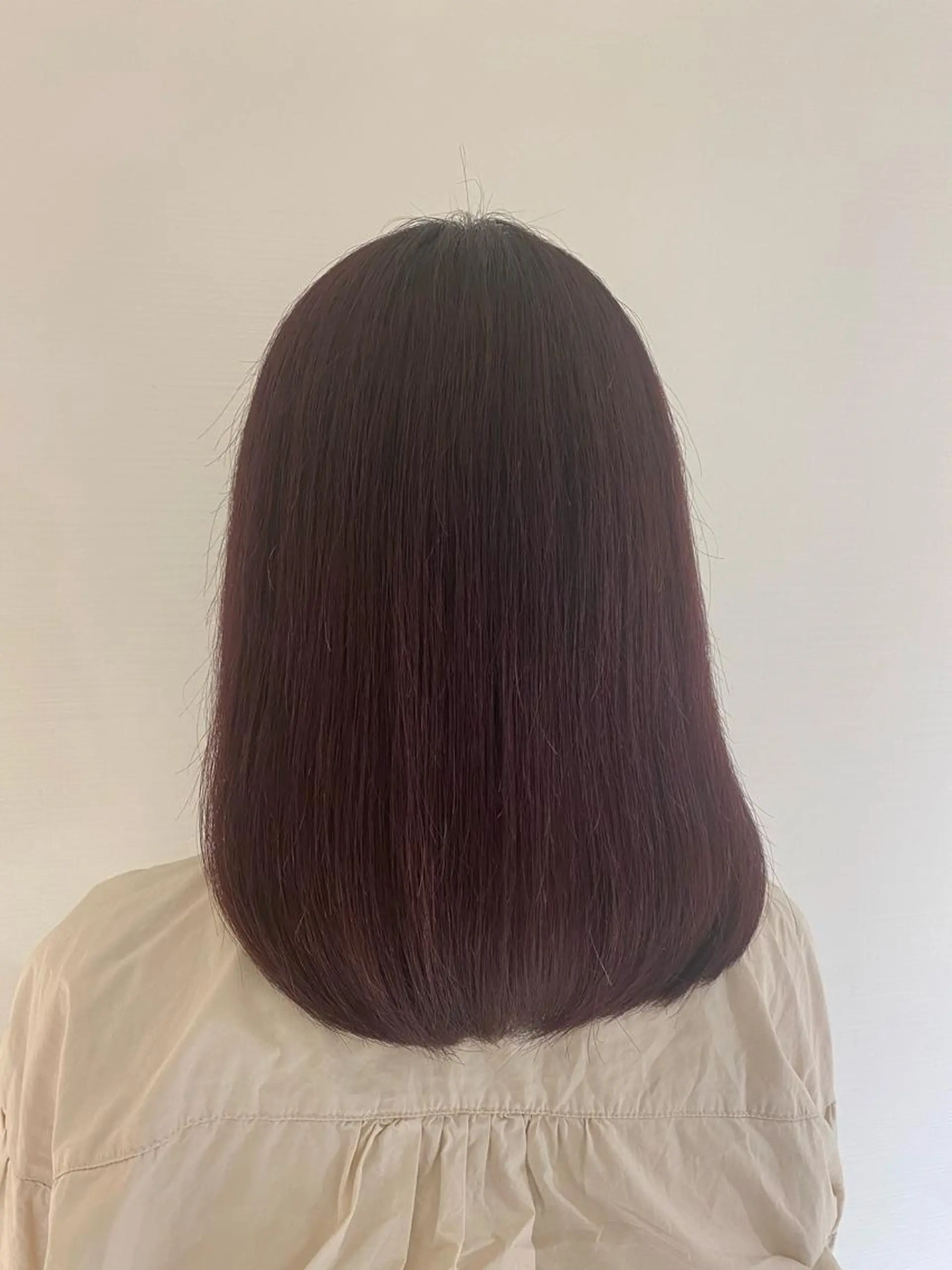 ミディアム パープルカラー 髪質改善 トリートメント rosee【ロゼ】所属・🌟髪質改善 平本雄大🌟のヘアスタイル