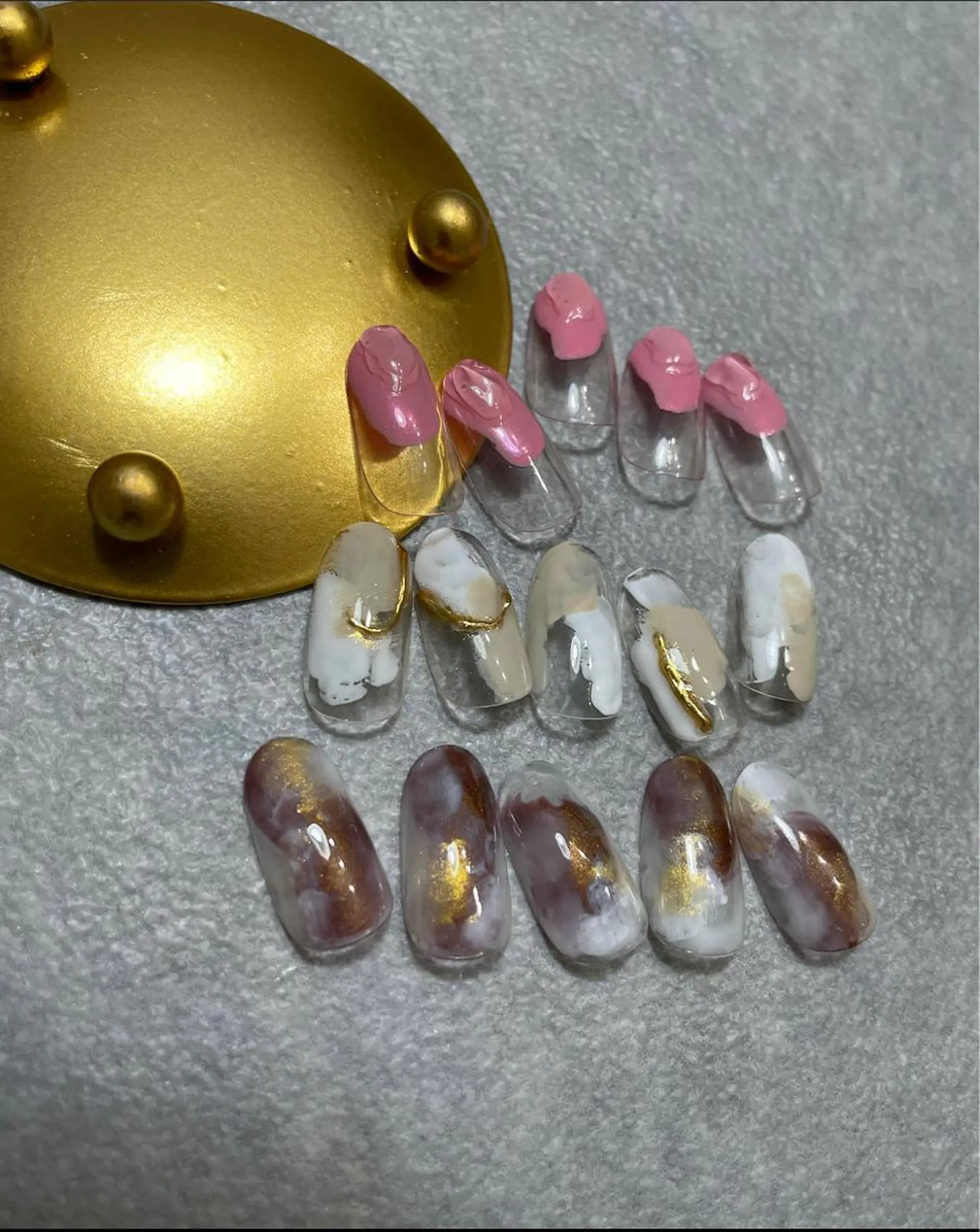 ネイル ハンドネイル フットネイル kiii.__ ✴︎*のネイルデザイン