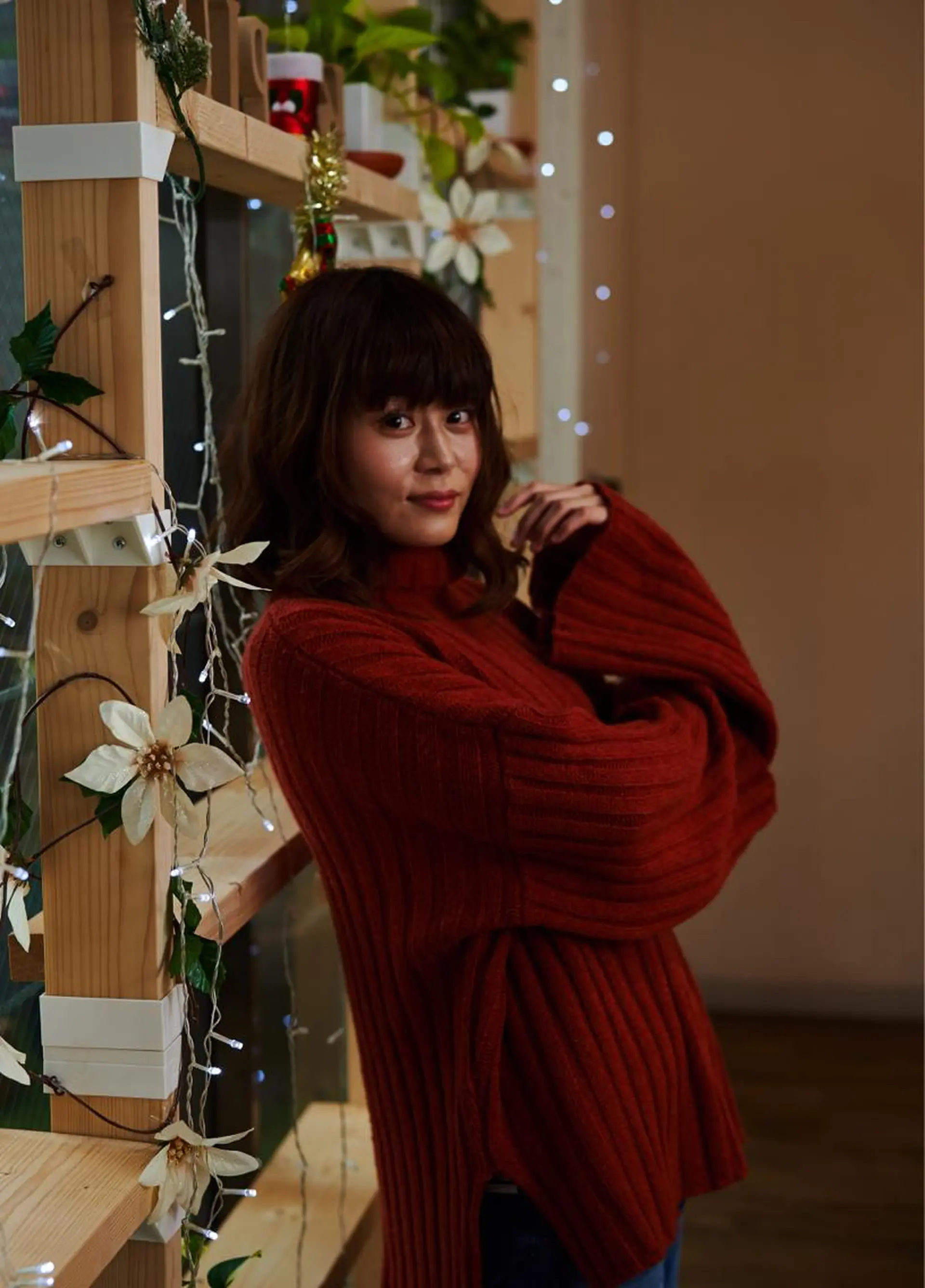 ミディアム カラー パーマ クリスマス ニュアンスパーマ 日下 裕介のその他イメージ