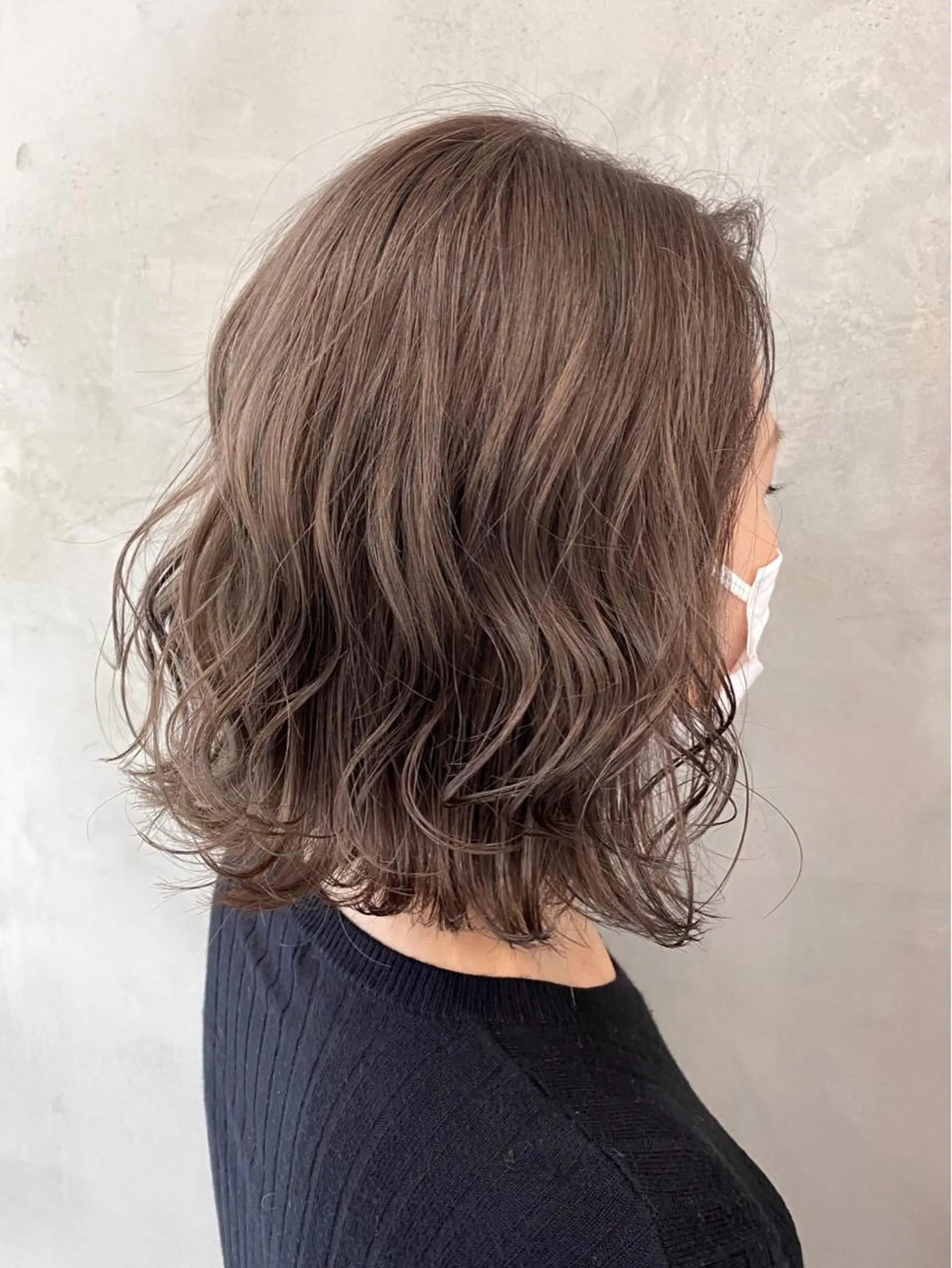 ミディアム カット ヘアカラー トリートメント 🫧透明感カラー🫧 OIKAWAのヘアスタイル