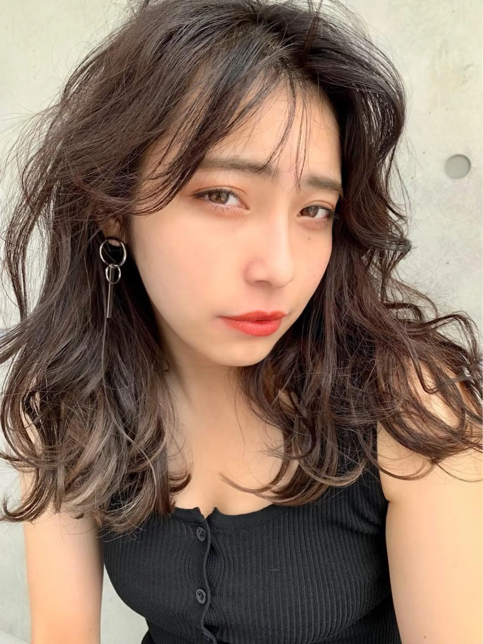 カラー 大人っぽ♡上品な暖色 ♡ブリーチなし♡のヘアスタイル