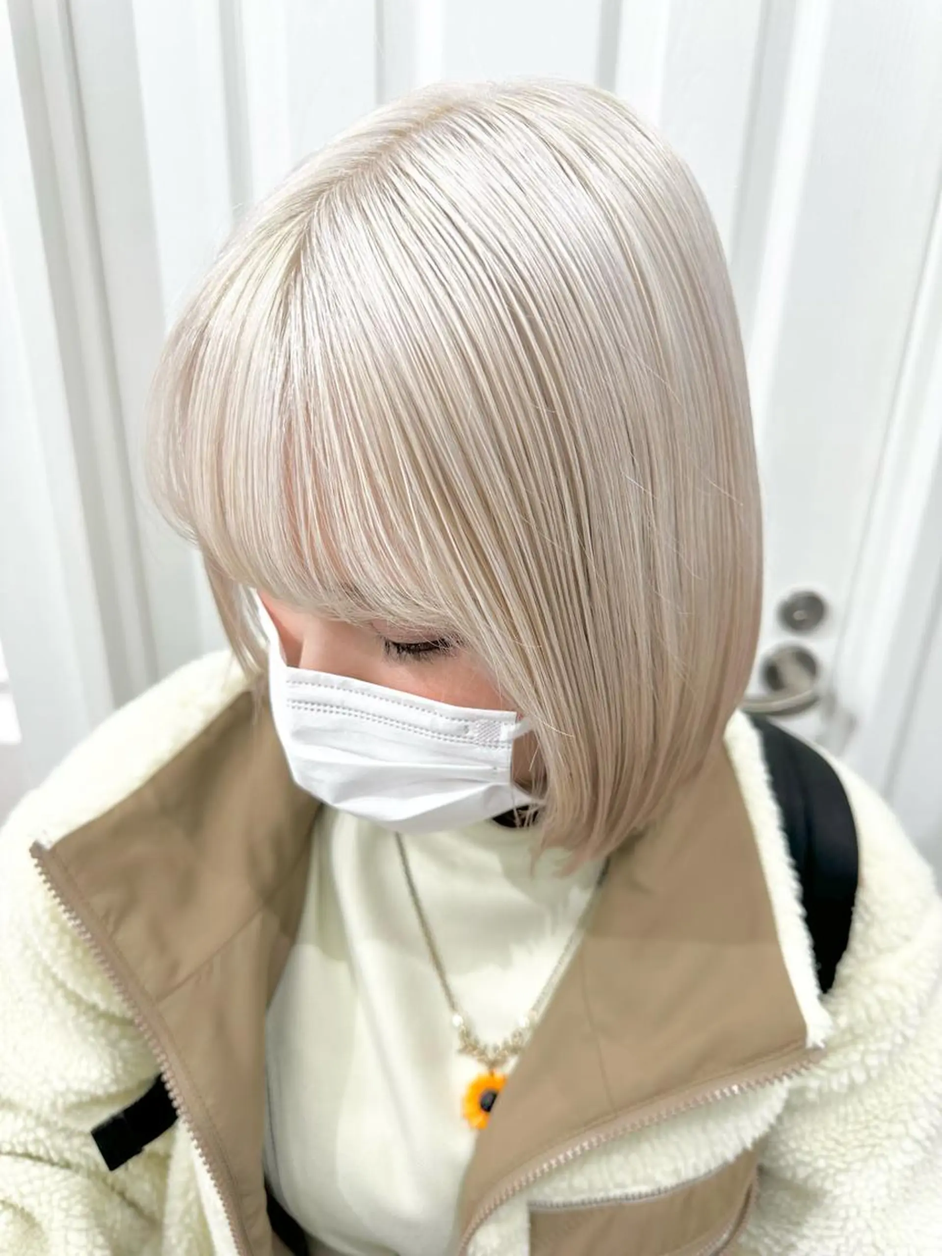 ショート カラー ヘアカラー トリートメント kai .のヘアスタイル