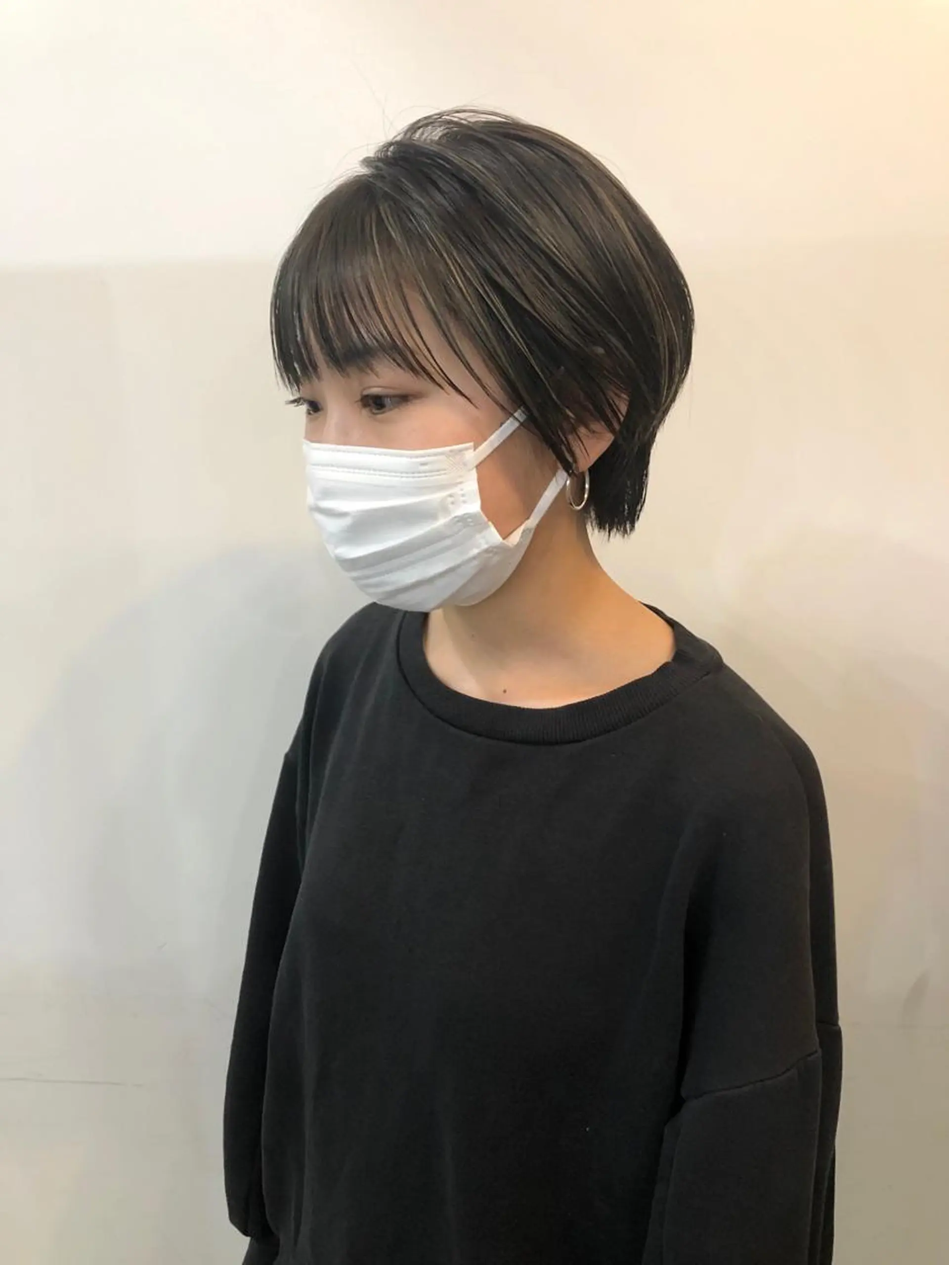 ショート カラー カット ヘアカラー トリートメント ボブ/ミニボブ/ 立河今日子のヘアスタイル