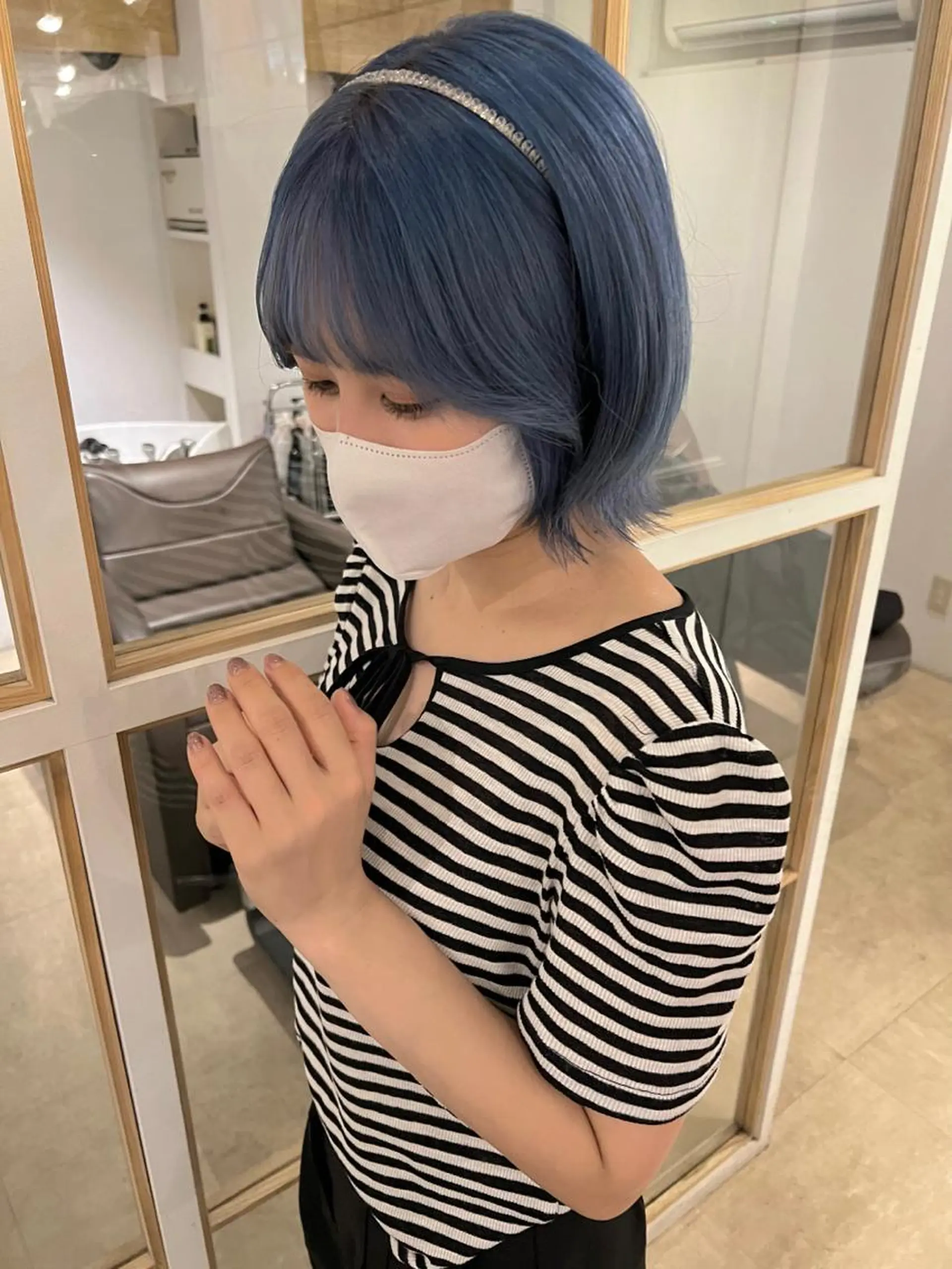 ショート sio.nail&eyebrow salon shimokitazawa2号店所属・nailist mana𖤐´-のネイルデザイン