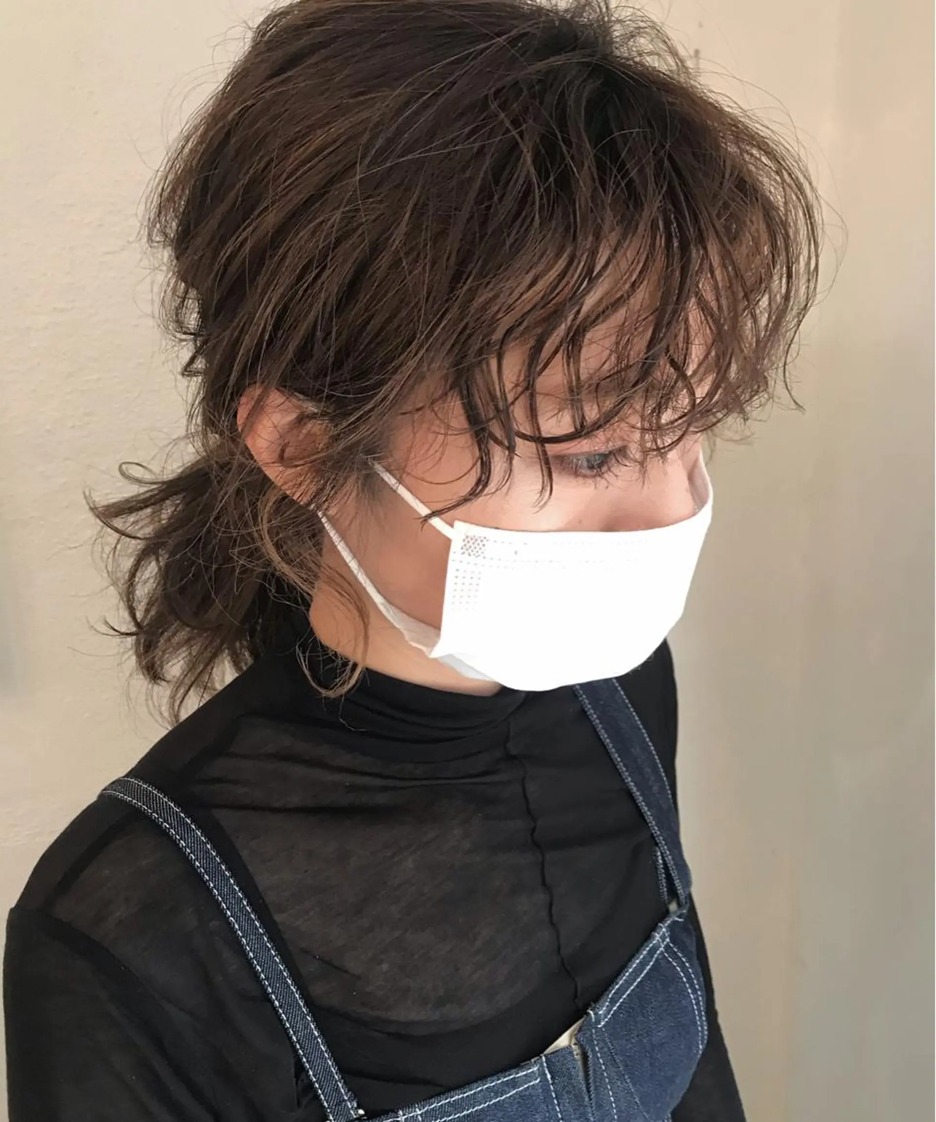 セミロング パーマ セミロングパーマ enne /YUI🥣のヘアスタイル