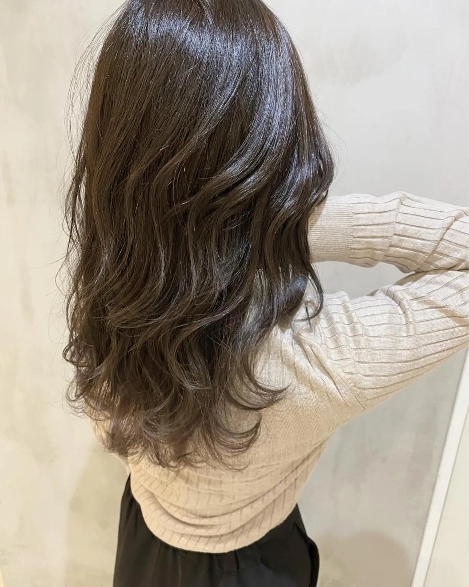 セミロング カラー ヘアアレンジ ネイル マツエク・マツパ 透明感カラー ハイライトカラー 外国人風カラー ハイライト 学生 reverie【レヴリー】所属・夜23時まで予約🉑 reverieあきらのヘアスタイル