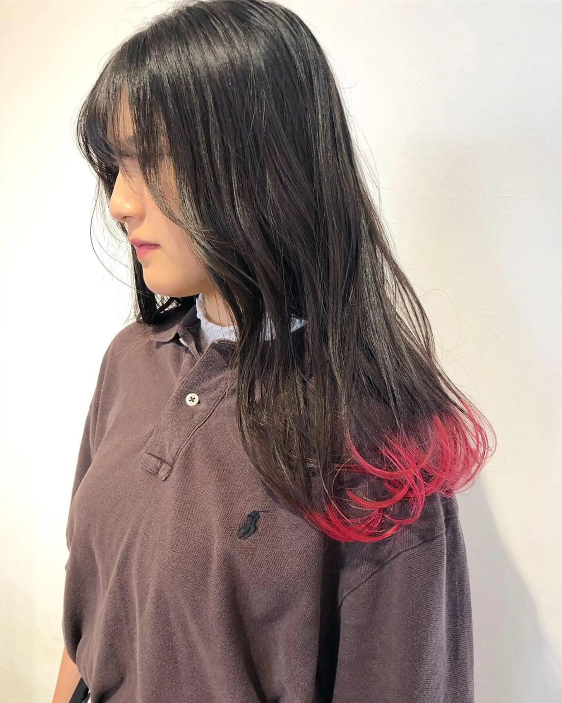 ロング カラー ヘアアレンジ 【池袋/スパイキー ショート】ⓝⓘⓜⓤのヘアスタイル