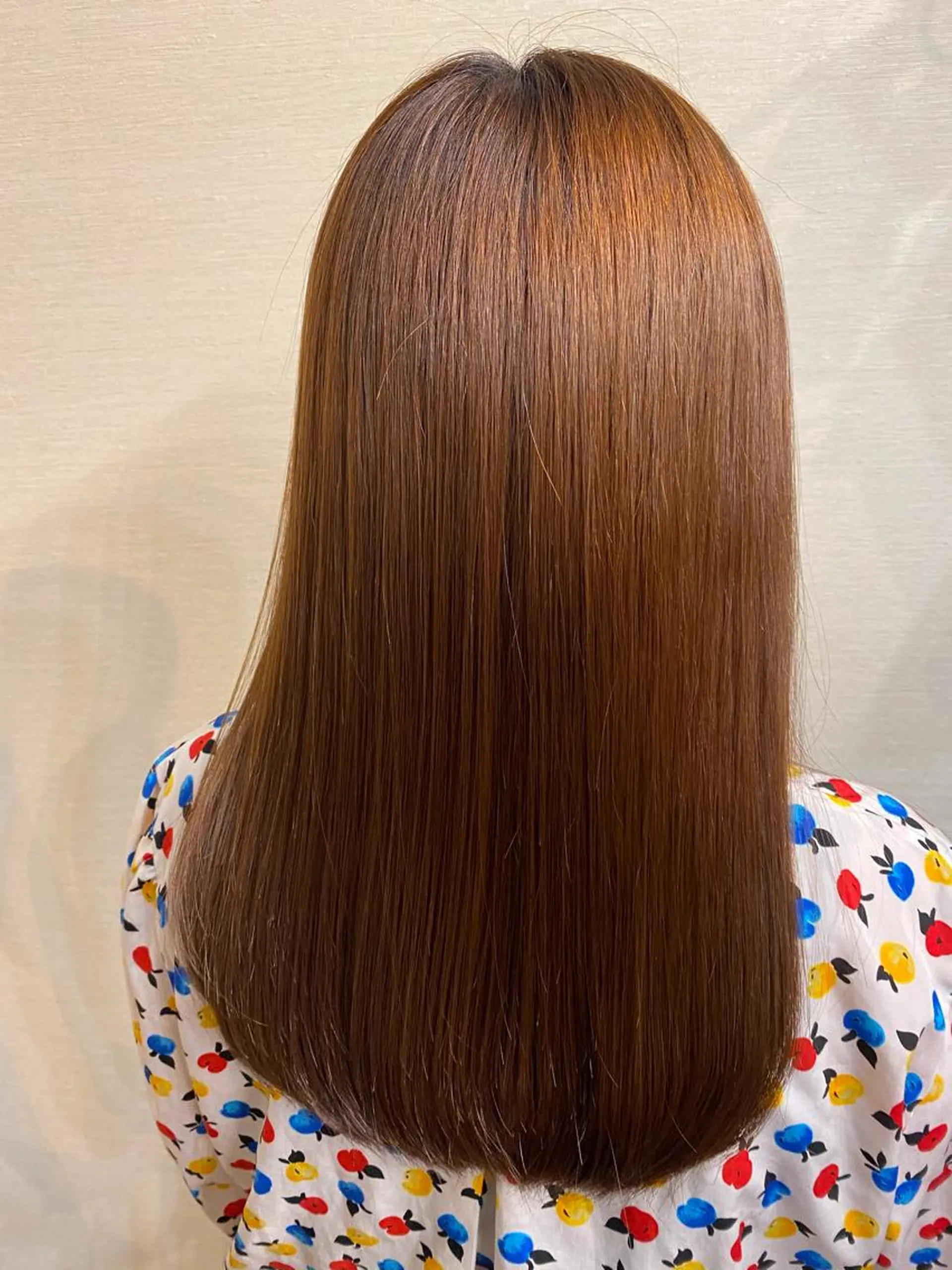 ロング ヘアカラー ヘッドスパ Tr　Spa Salon Careのヘアスタイル