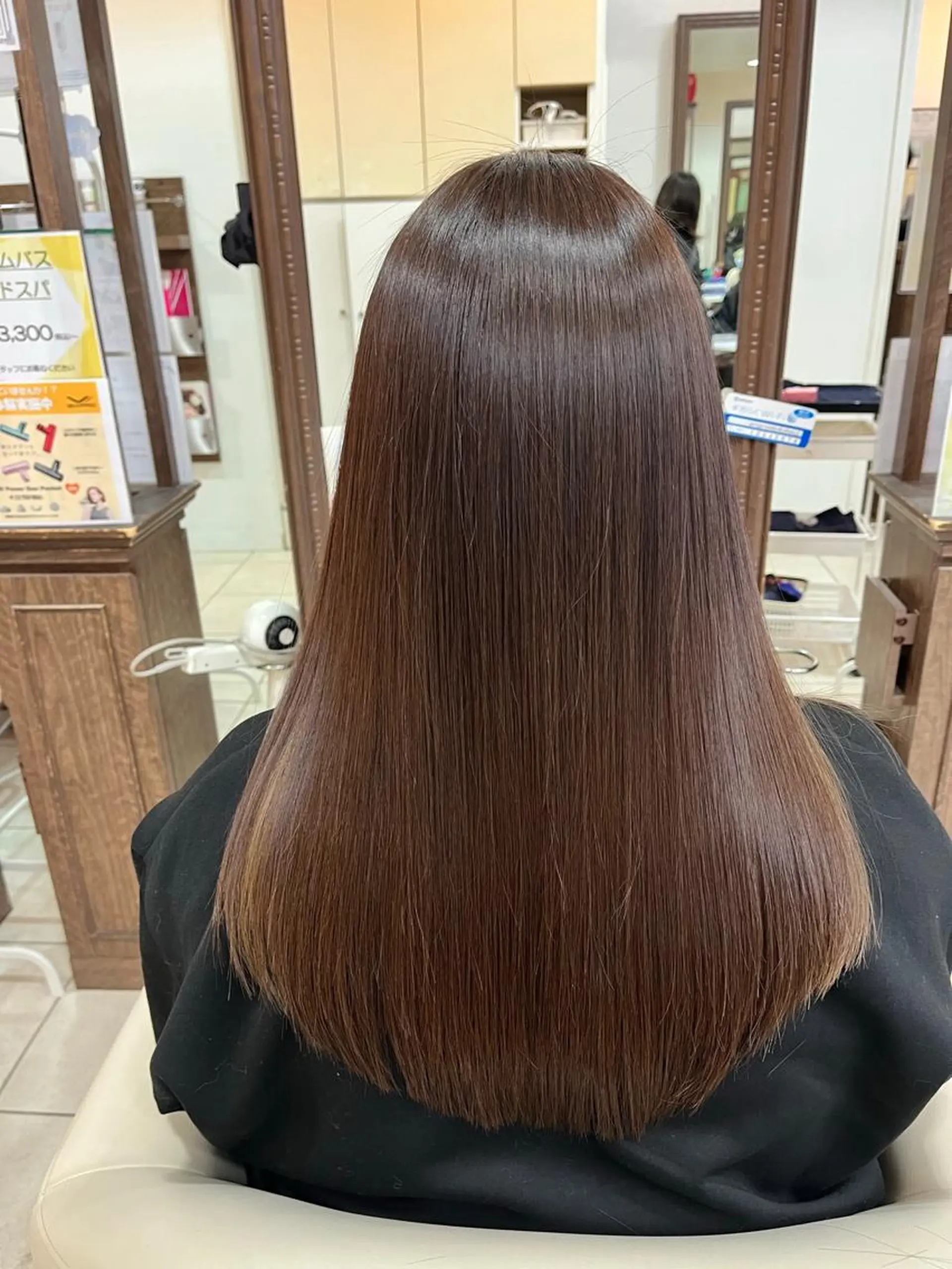 ロング カラー ブリーチ くせ毛 伸ばしかけ 髪質改善 縮毛矯正 カット ヘアカラー 縮毛矯正 トリートメント ✨髪質改善・縮毛矯正 専門美容室マーベルのヘアスタイル