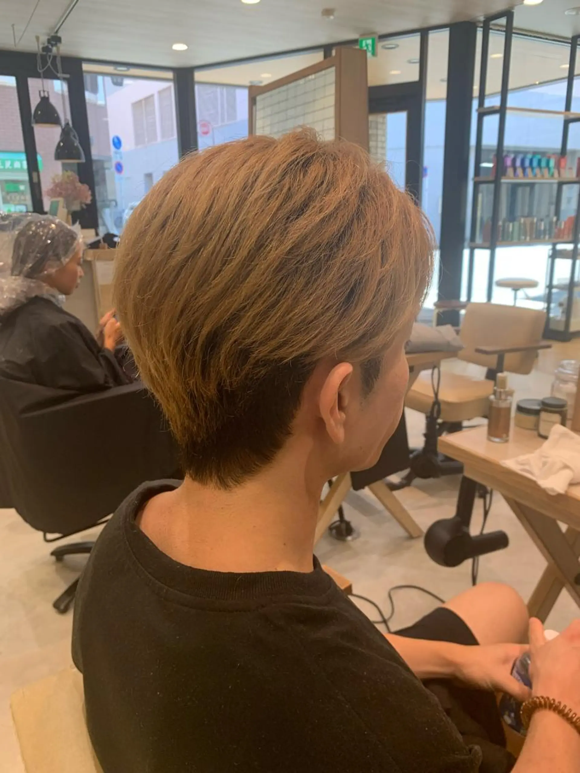 ショート メンズ 艶カラー/暖色カラー /透明感/ryutoのヘアスタイル