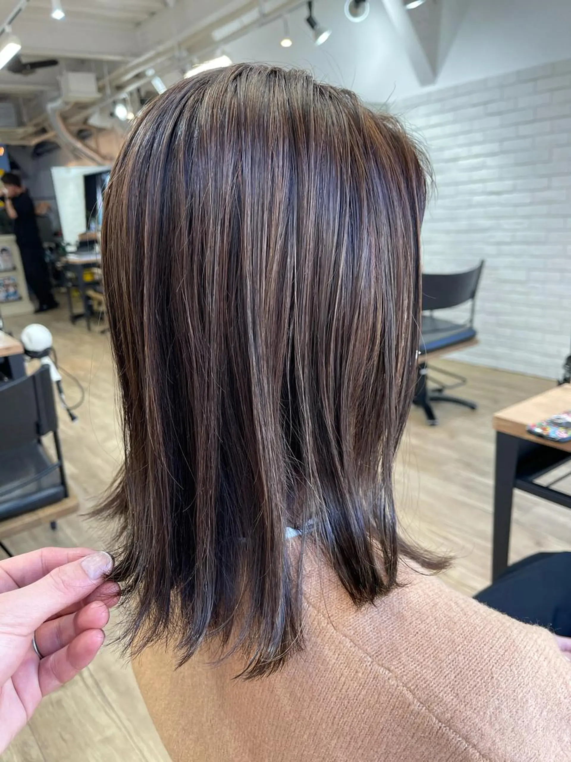 カラー 四ッ井 翔のヘアスタイル