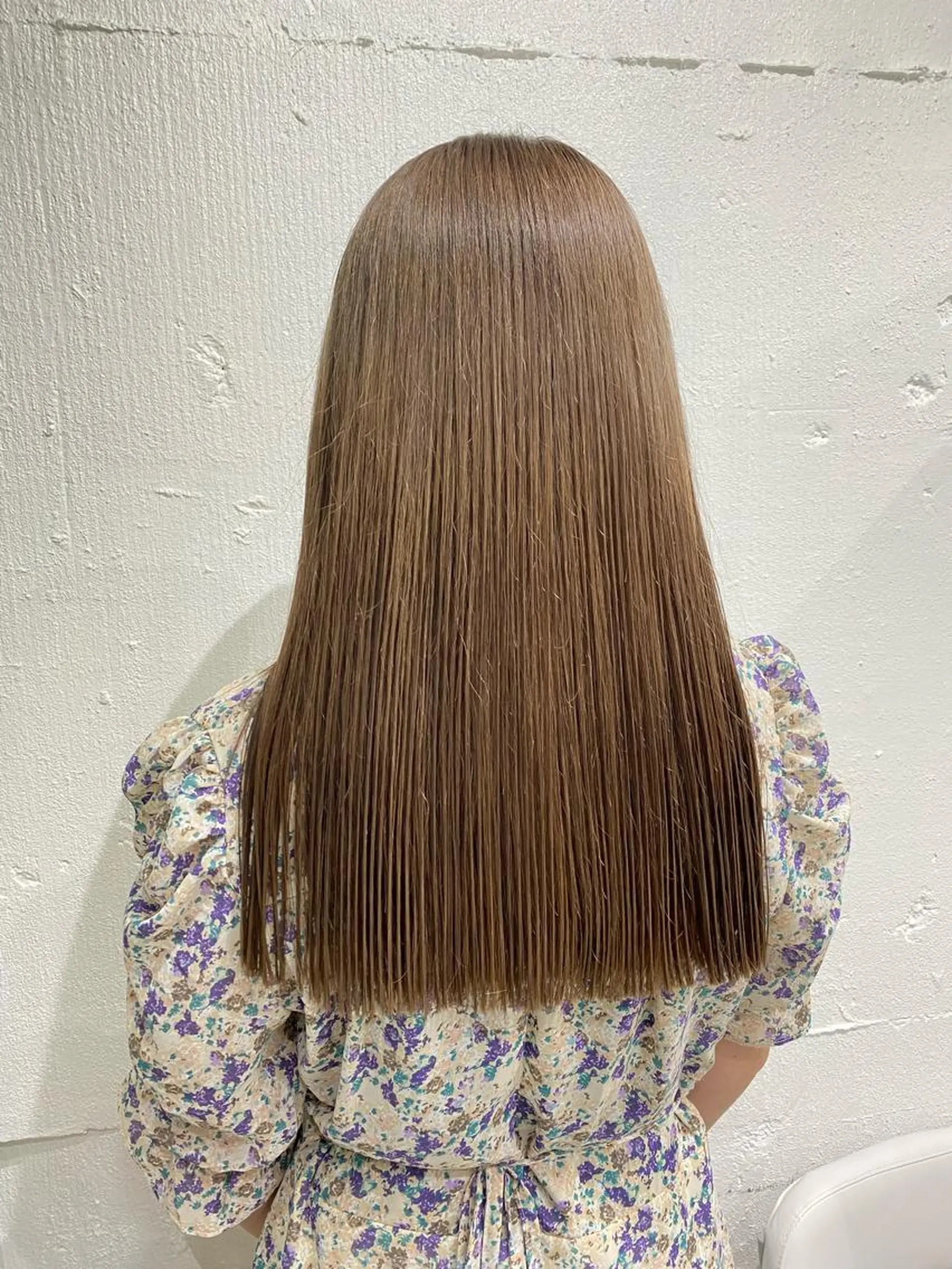 ロング カラー ヘアカラー トリートメント ヘッドスパ ヘアセット kai .のヘアスタイル