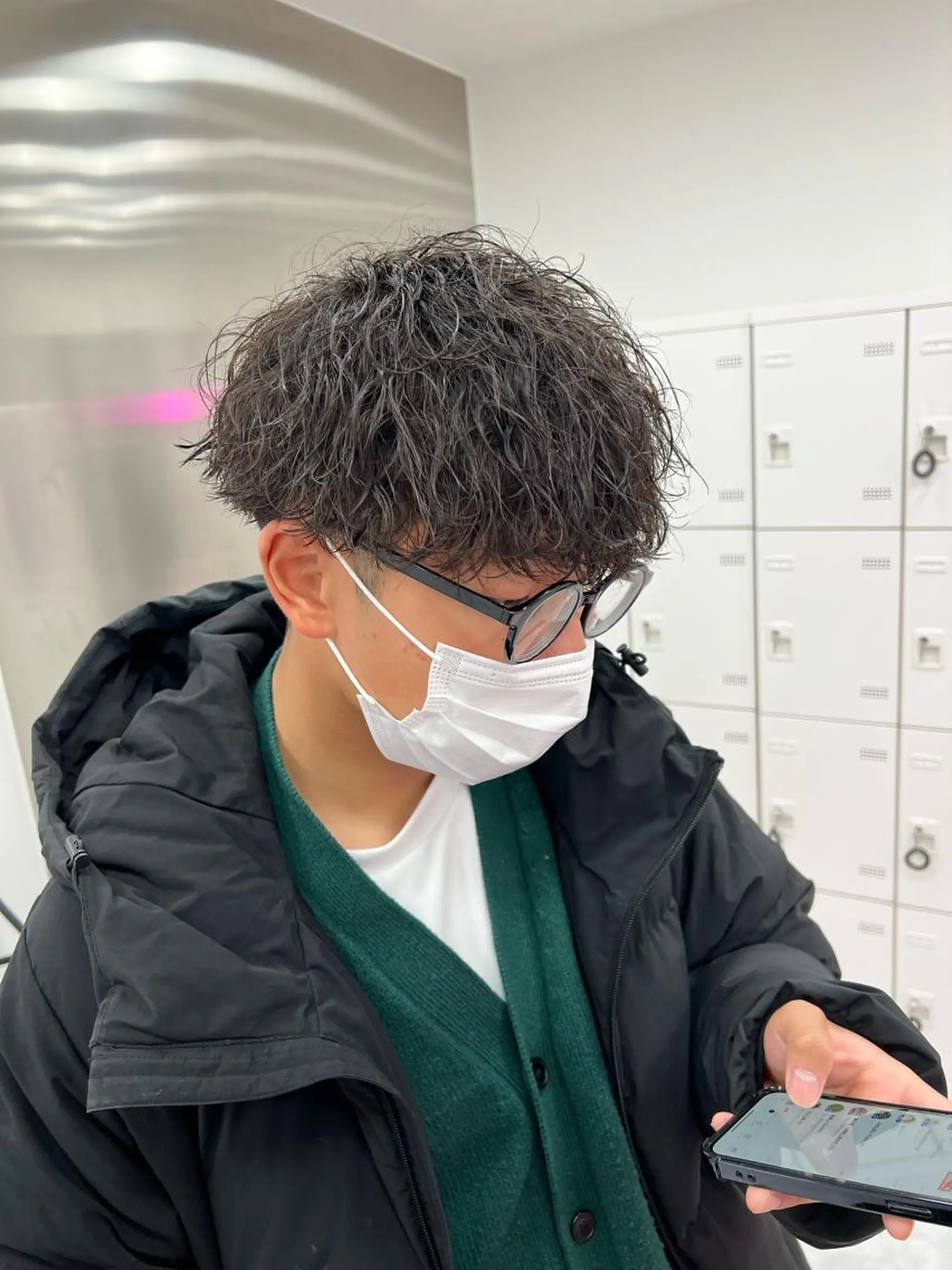 ショート カラー パーマ メンズ カット ヘアカラー トリートメント ヘッドスパ ヘアセット トレンド/レイヤー うる艶🪞CANDYのヘアスタイル