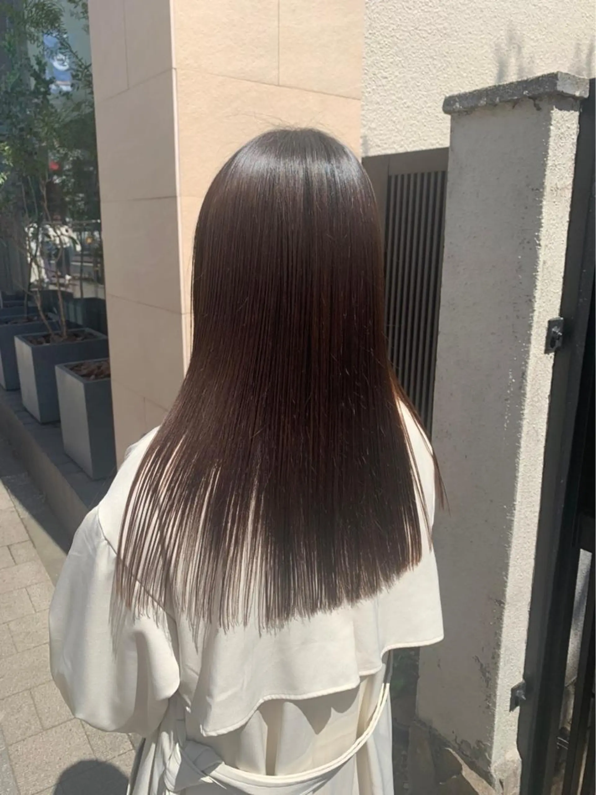 ロング 髪質改善 トリートメント Ricca所属・Hina🧵/恵比寿 中目黒/透明感カラーのヘアスタイル