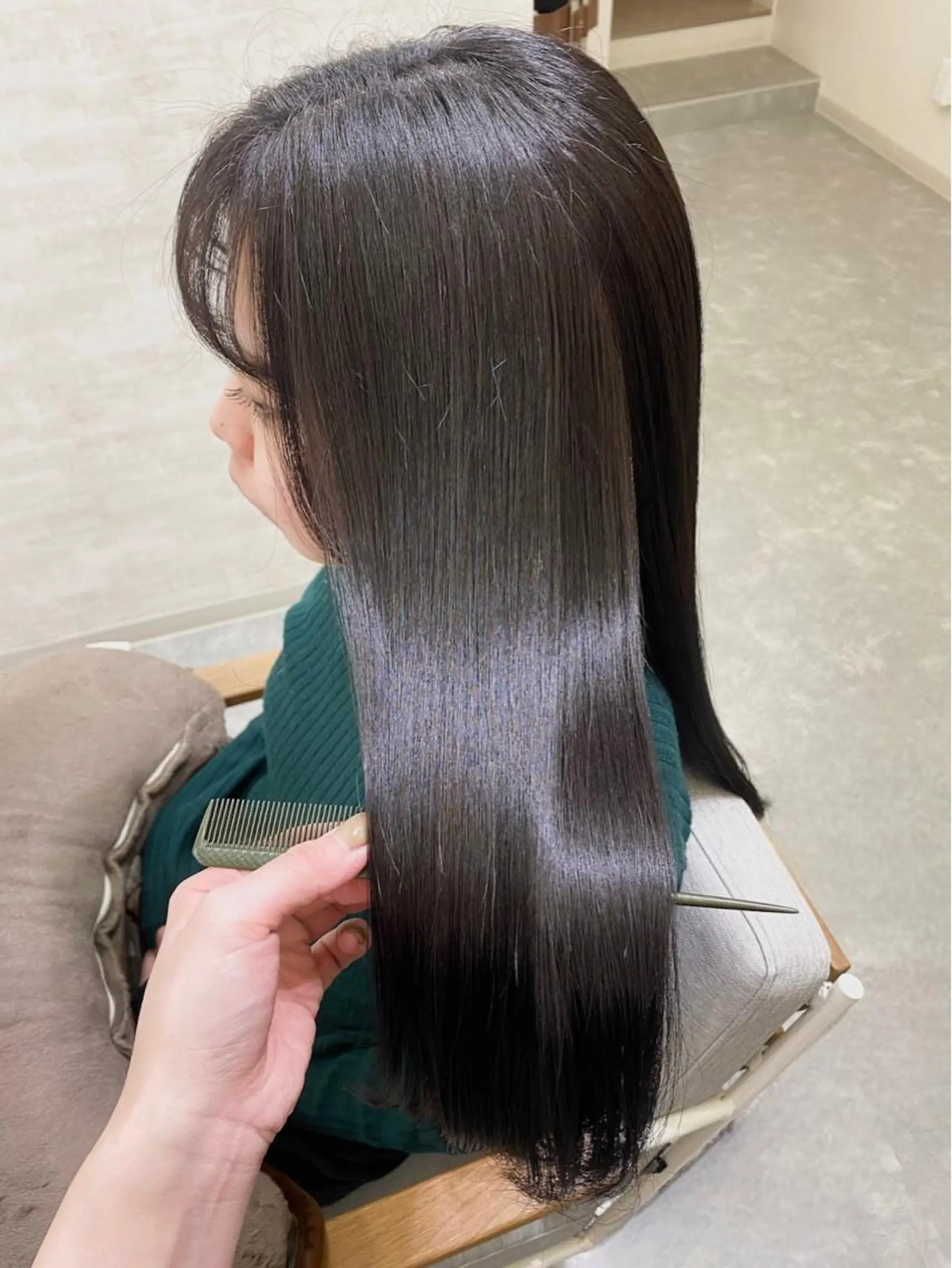 ロング 髪質改善&ヘアケア 永山若奈のヘアスタイル