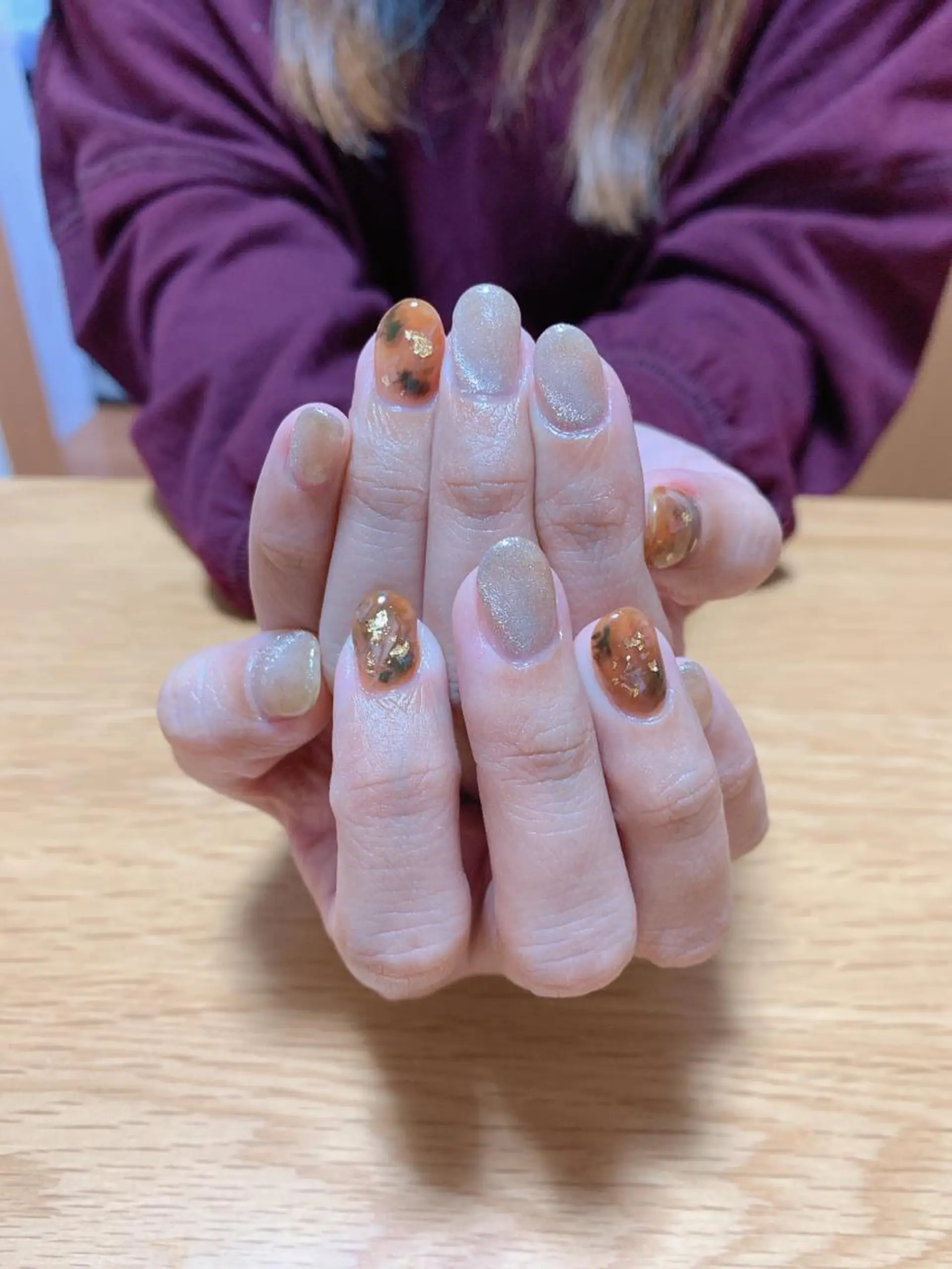 ネイル ハンドネイル nakamoto yuukaのネイルデザイン