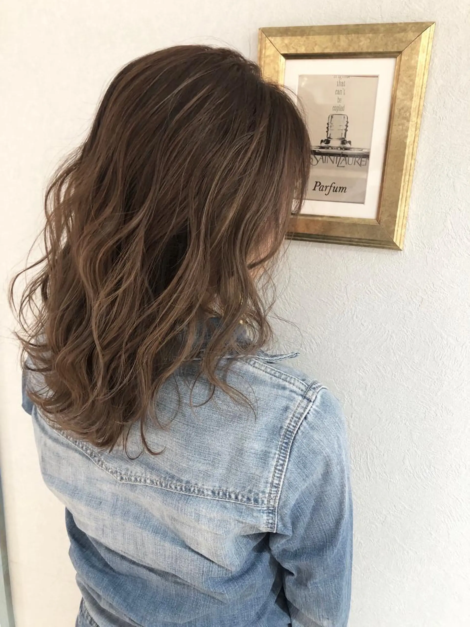 ミディアム 髪質改善　縮毛の達人 矢井由真のヘアスタイル