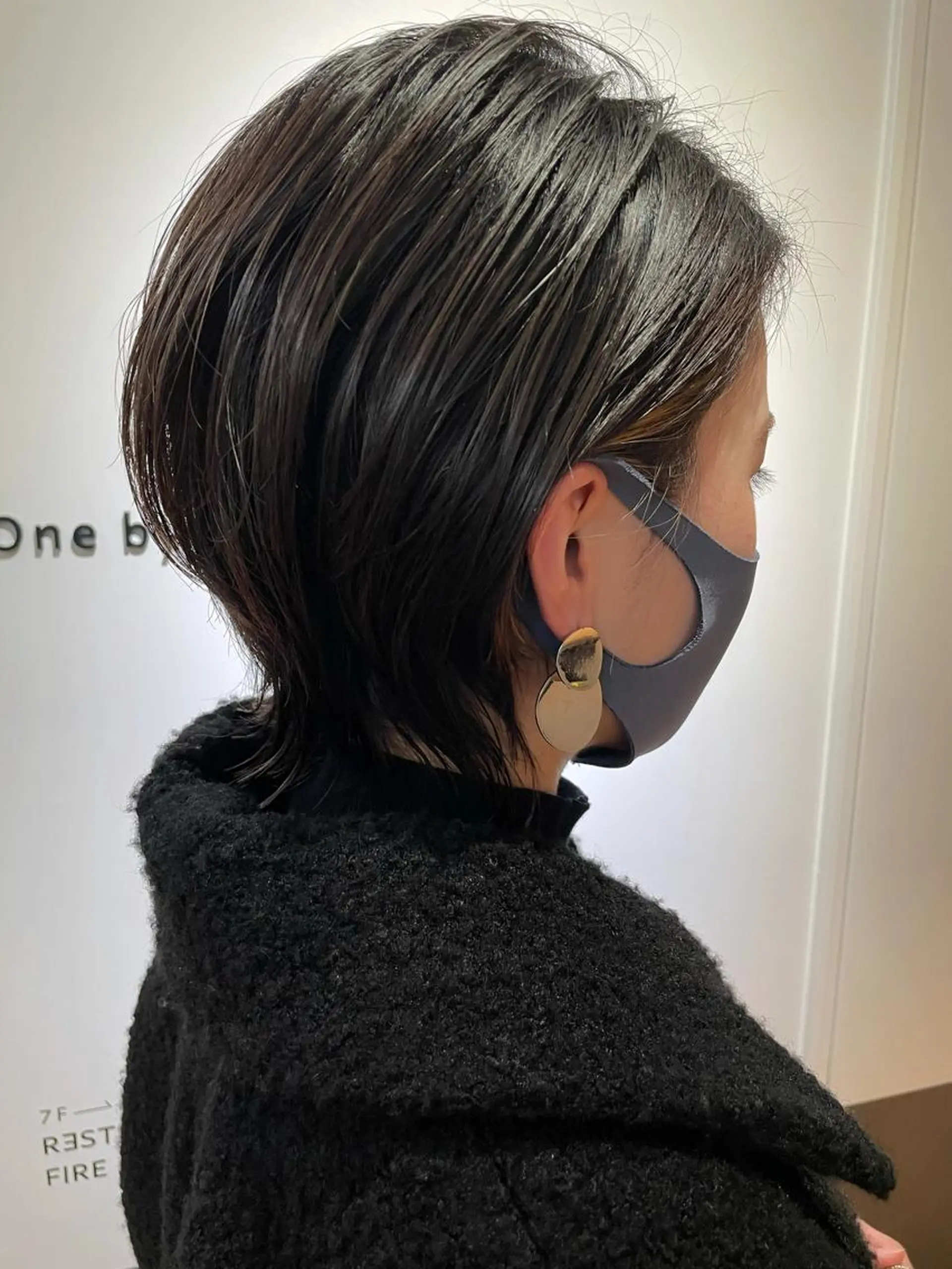 ショート カラー ショートヘア ウルフカット 片山美穂 心斎橋・北堀江のヘアスタイル