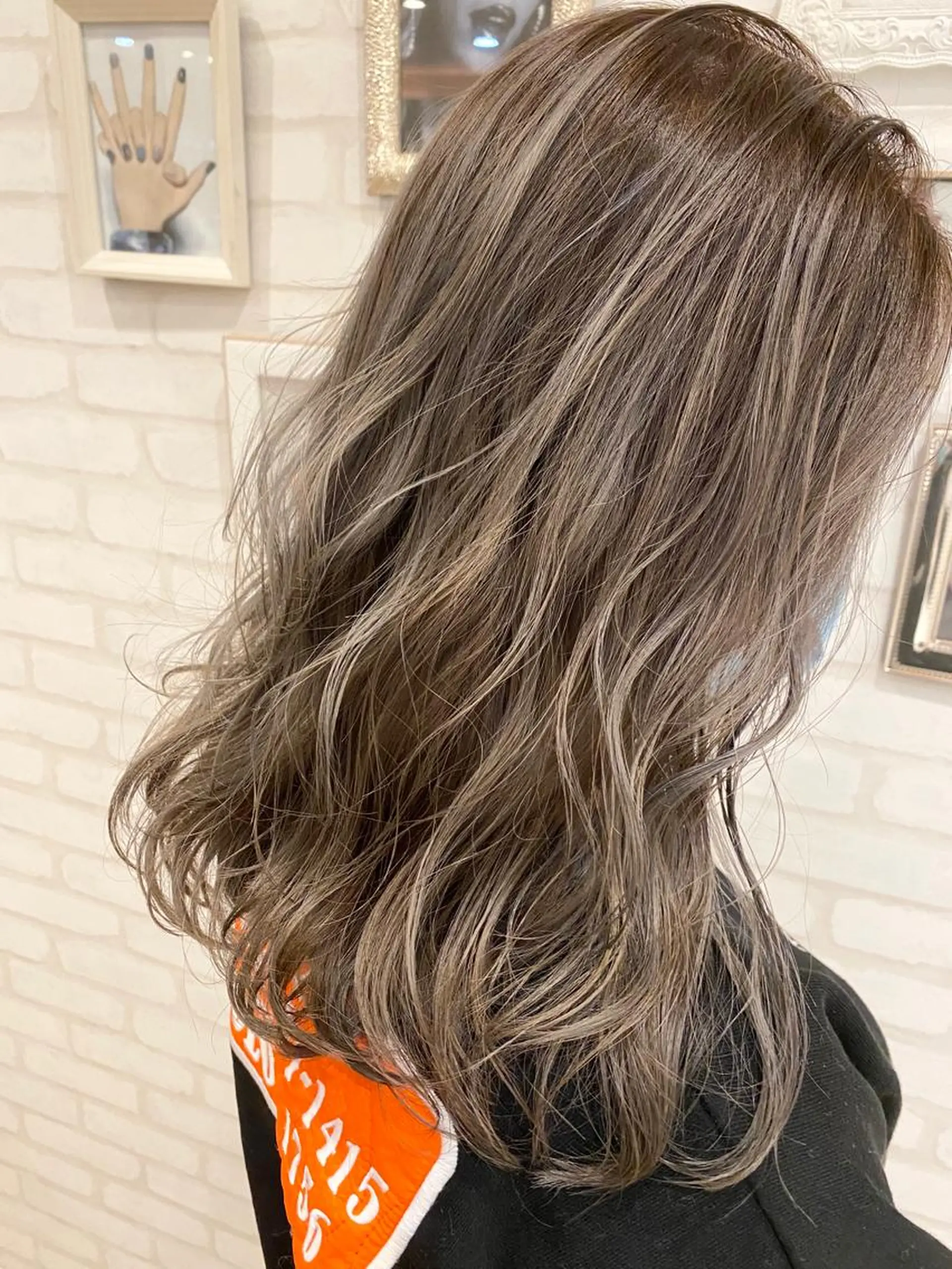 セミロング カラー Gain池下 レディースのヘアスタイル