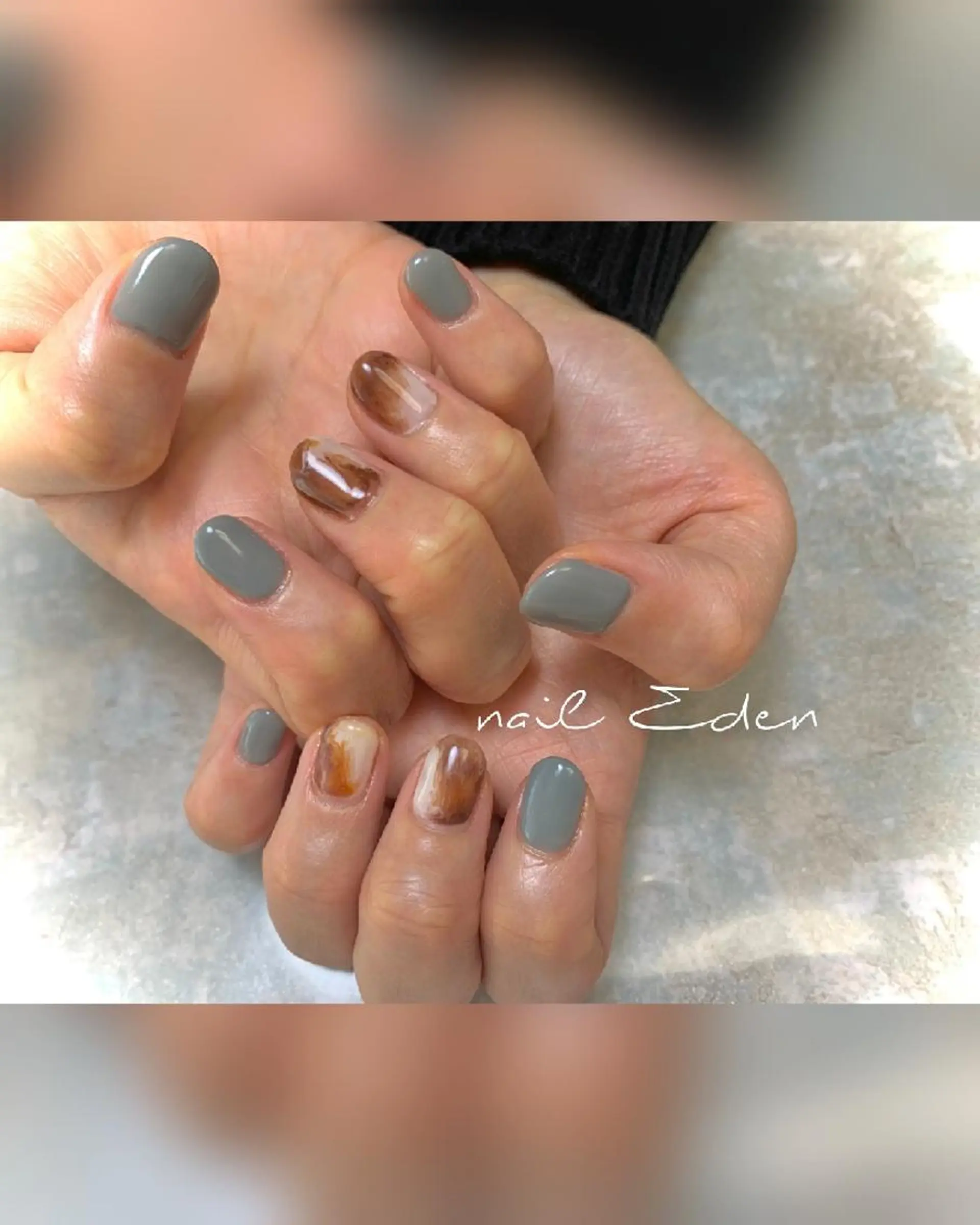 ネイル 持ち込み ハンドネイル ハンドケア Eden　private nail saron所属・Eden ♾️のネイルデザイン