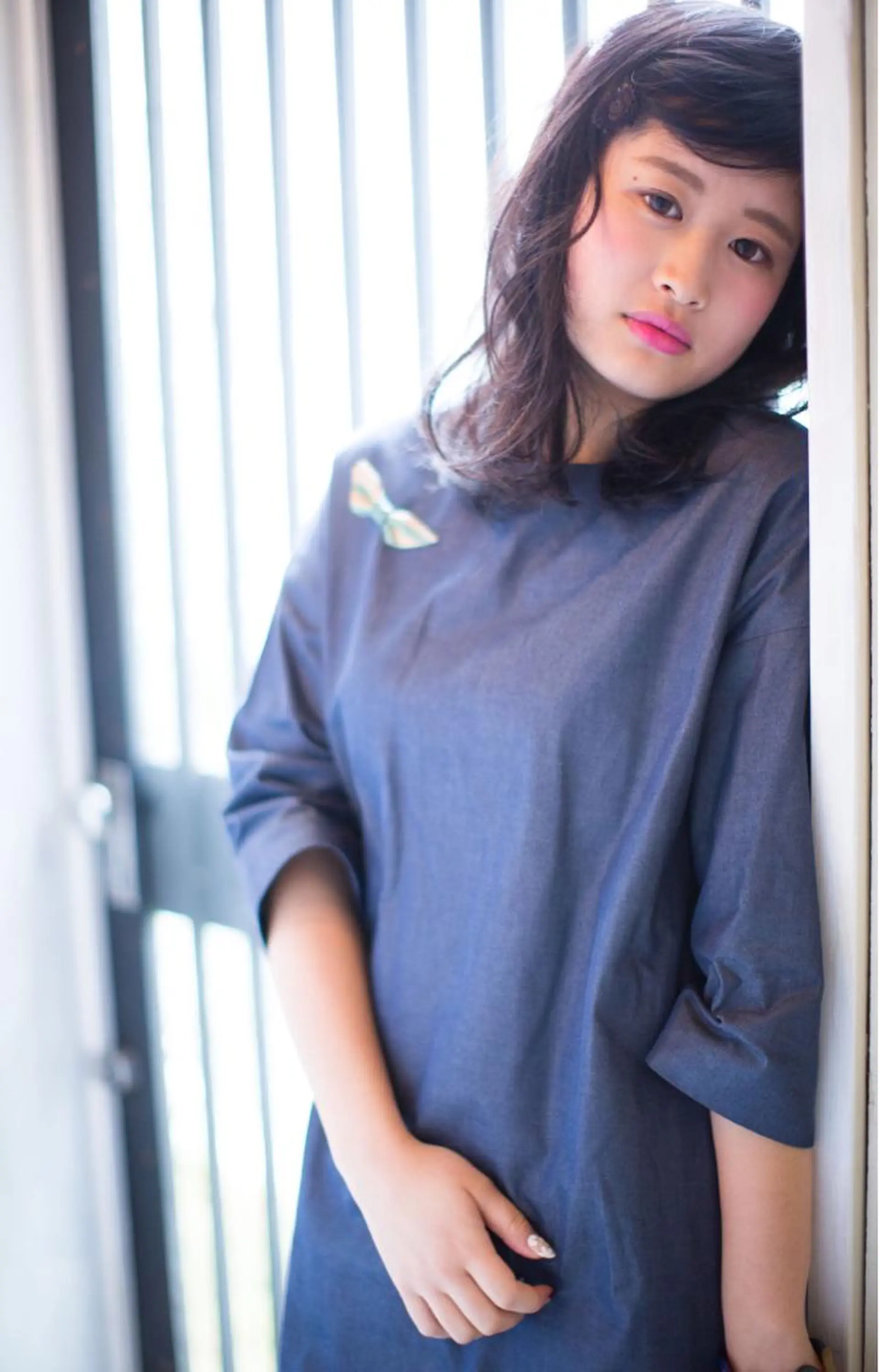 セミロング ヘアカラー HairMake Billowのヘアスタイル