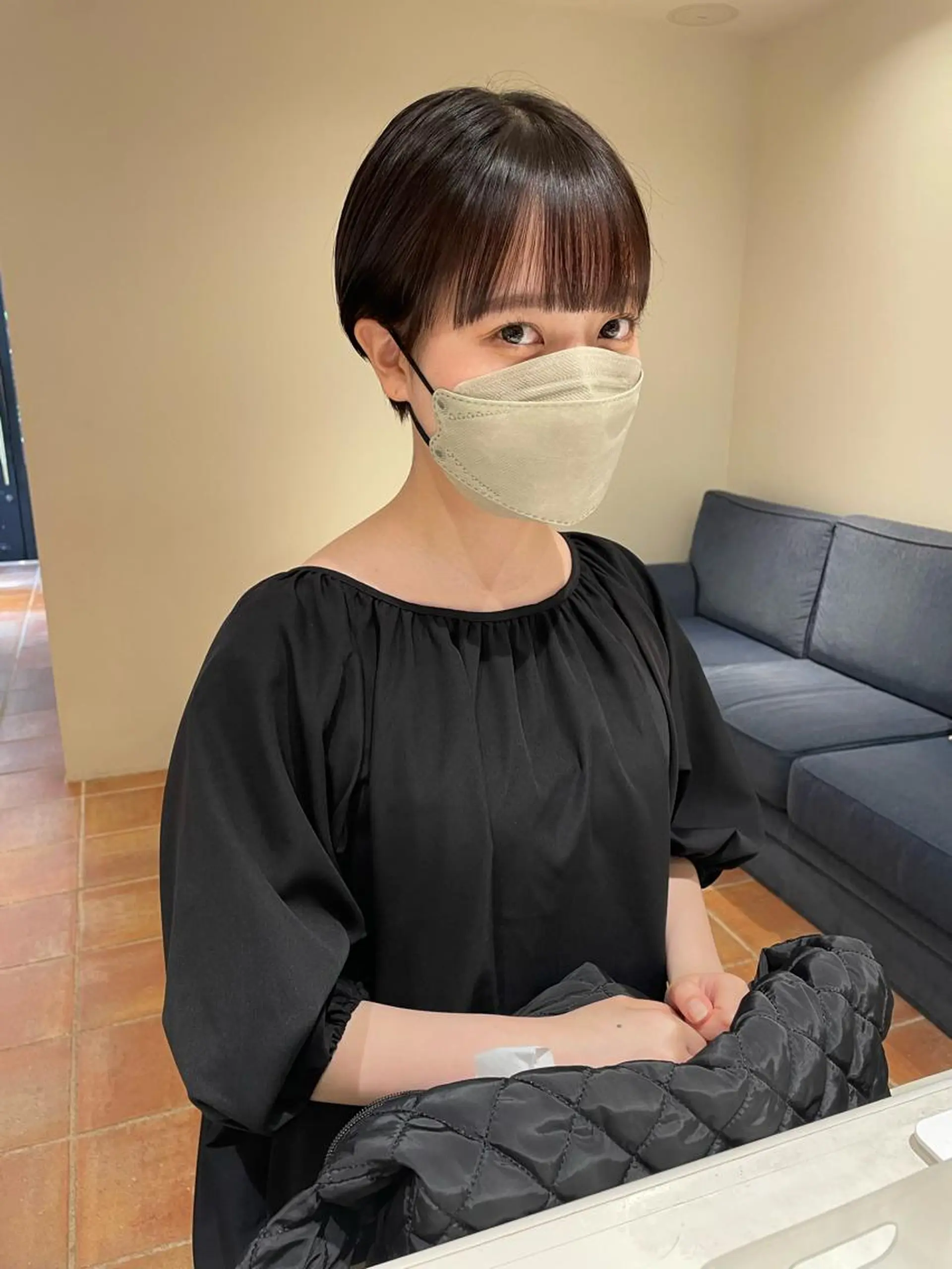 ショート カラー ショートヘア カット トリートメント ボブ/レイヤー/ケア パーマ/リュウタのヘアスタイル