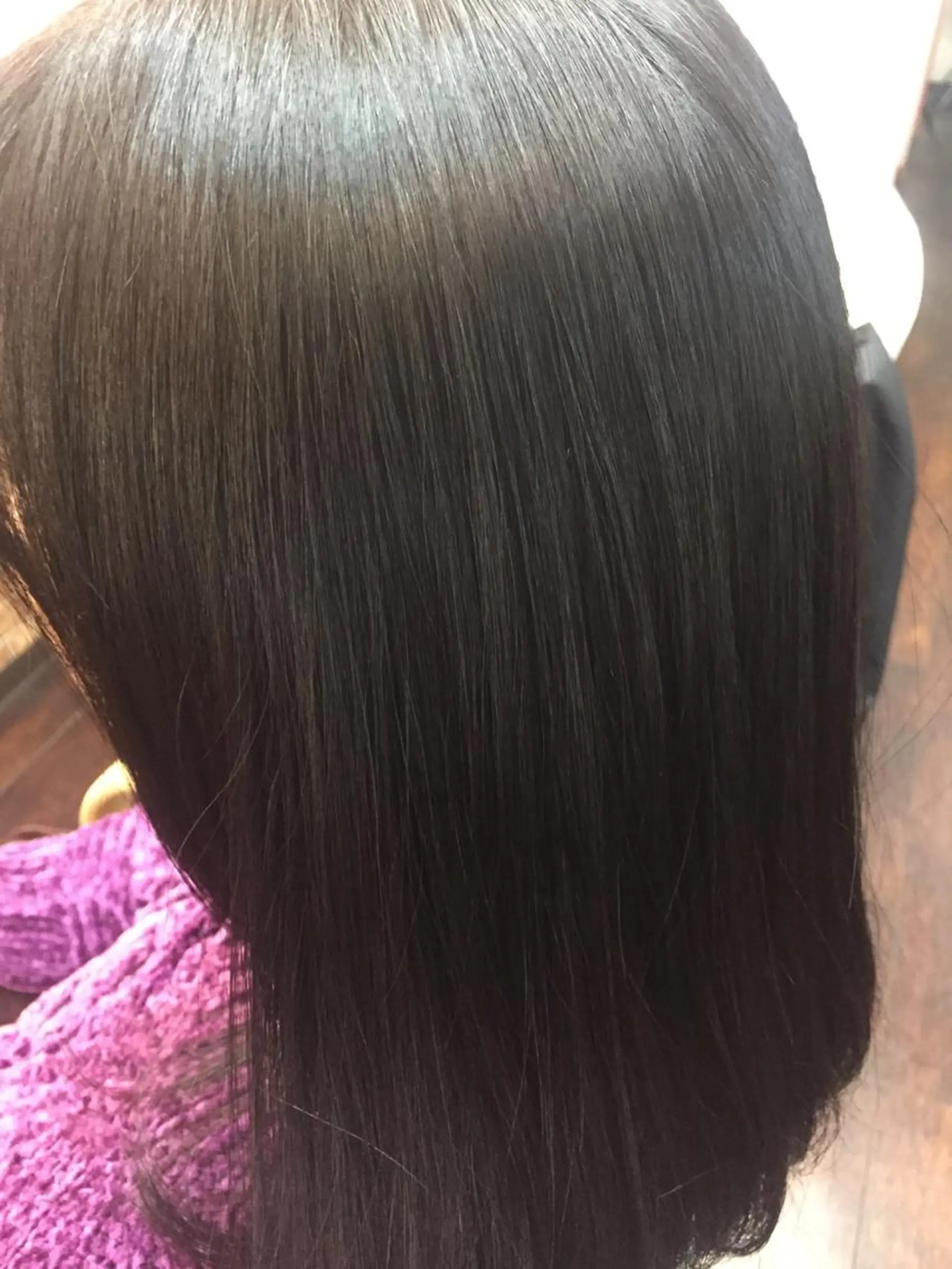 セミロング カラー パーマ 桧山 真のヘアスタイル