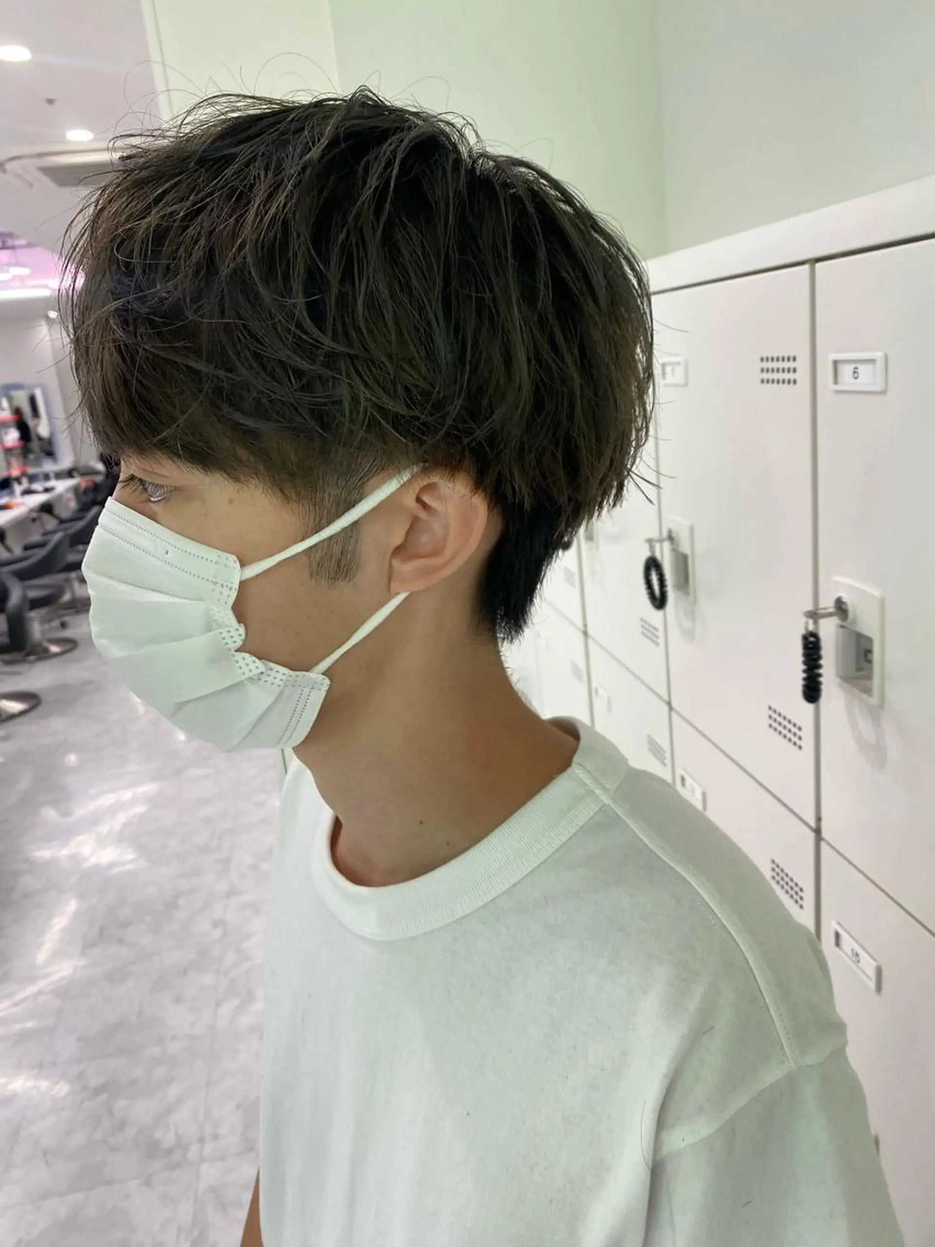 ショート カラー メンズ 韓流メンズカット パーマ/KOTAのヘアスタイル