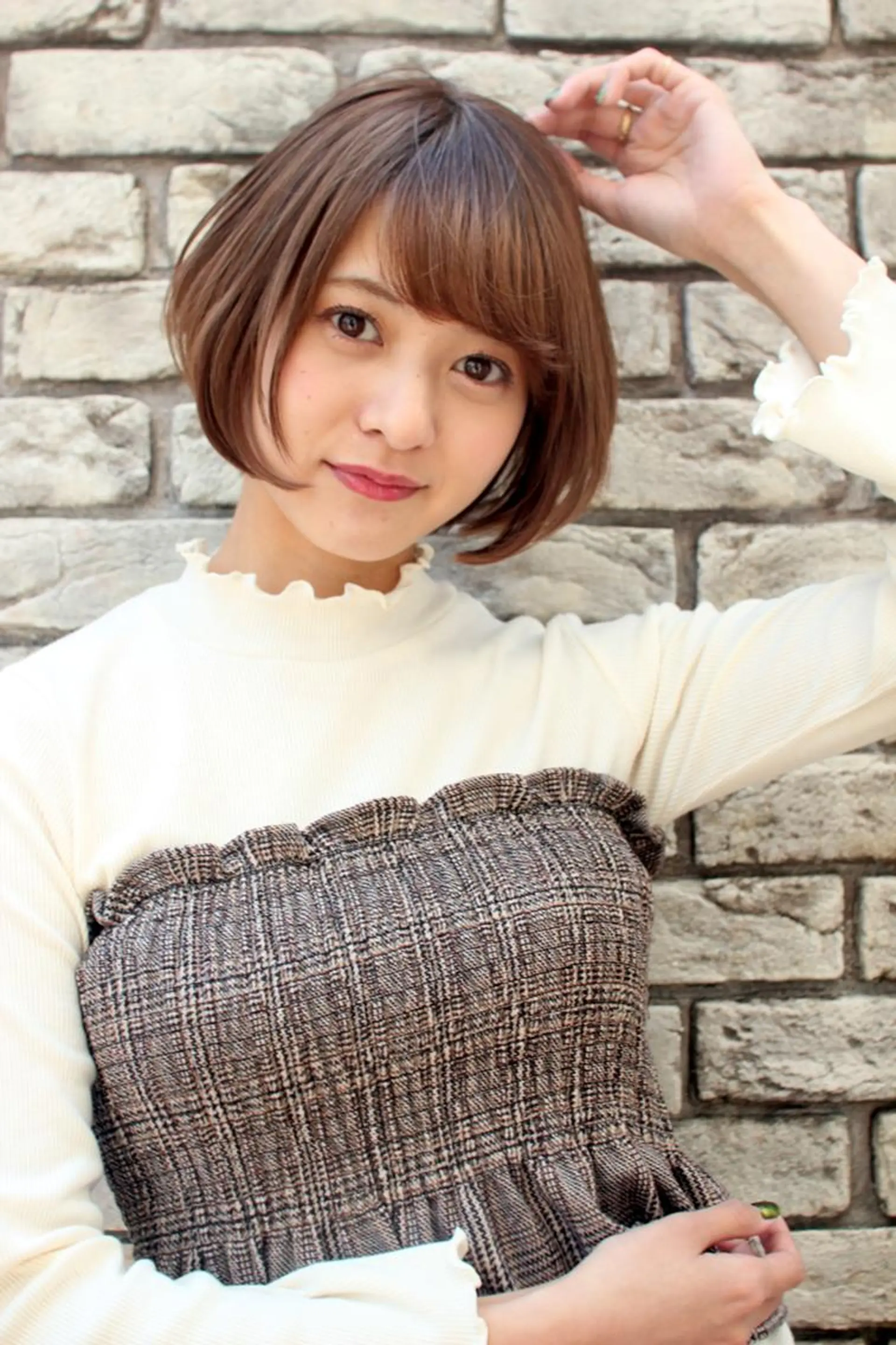 ショート カラー 羽田 ひろむのヘアスタイル