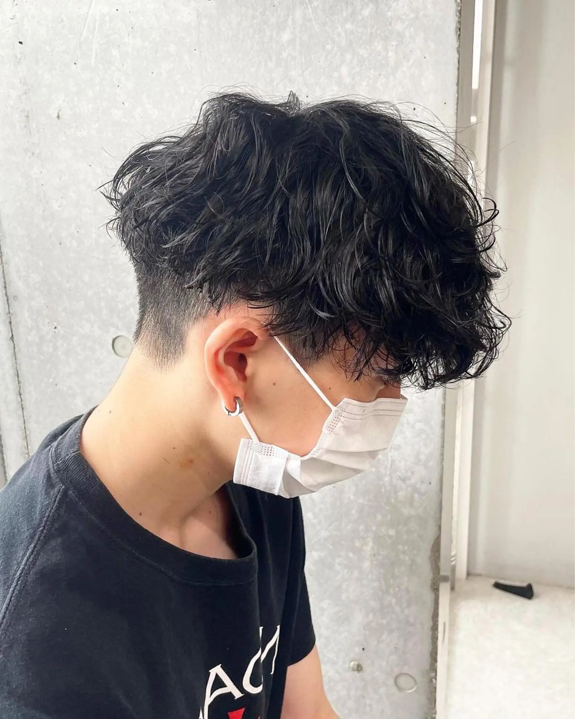 パーマ メンズ カット パーマ トリートメント ヘッドスパ ヘアセット メンズモテパーマ💙 fuwaのヘアスタイル