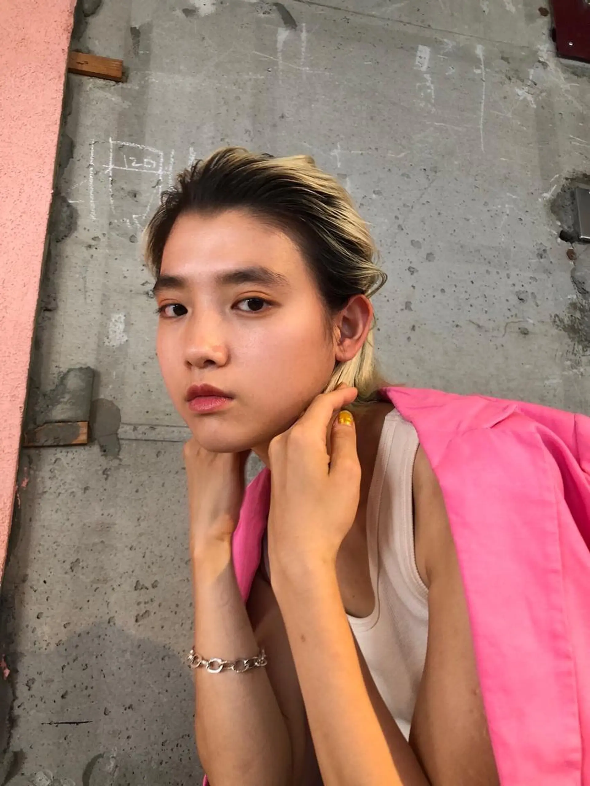 ミディアム ボブ オブヘアー所属・カイ マコトのヘアスタイル