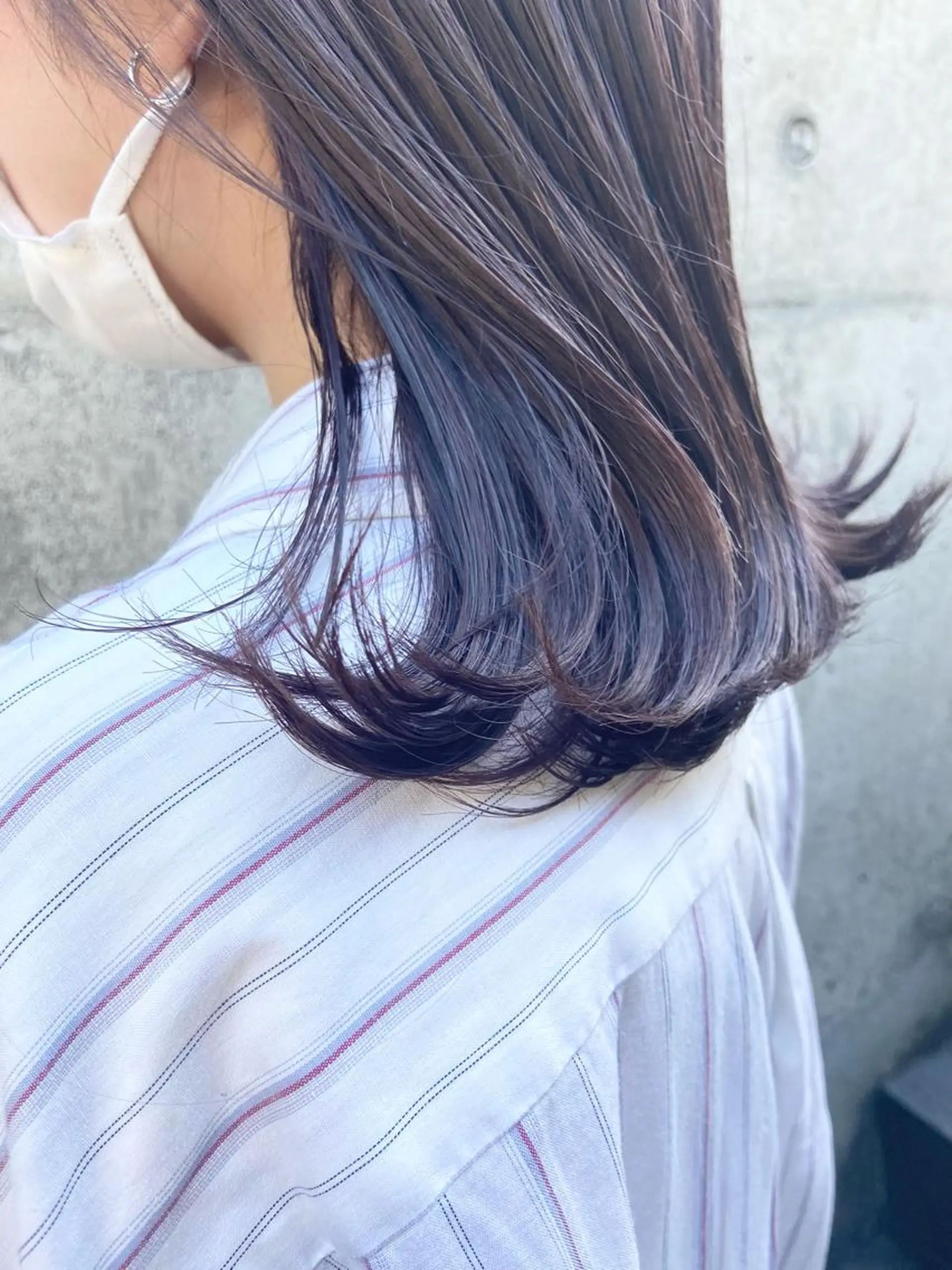 ミディアム カラー Lamana所属・透明感カラー/ 加瀬たまものヘアスタイル