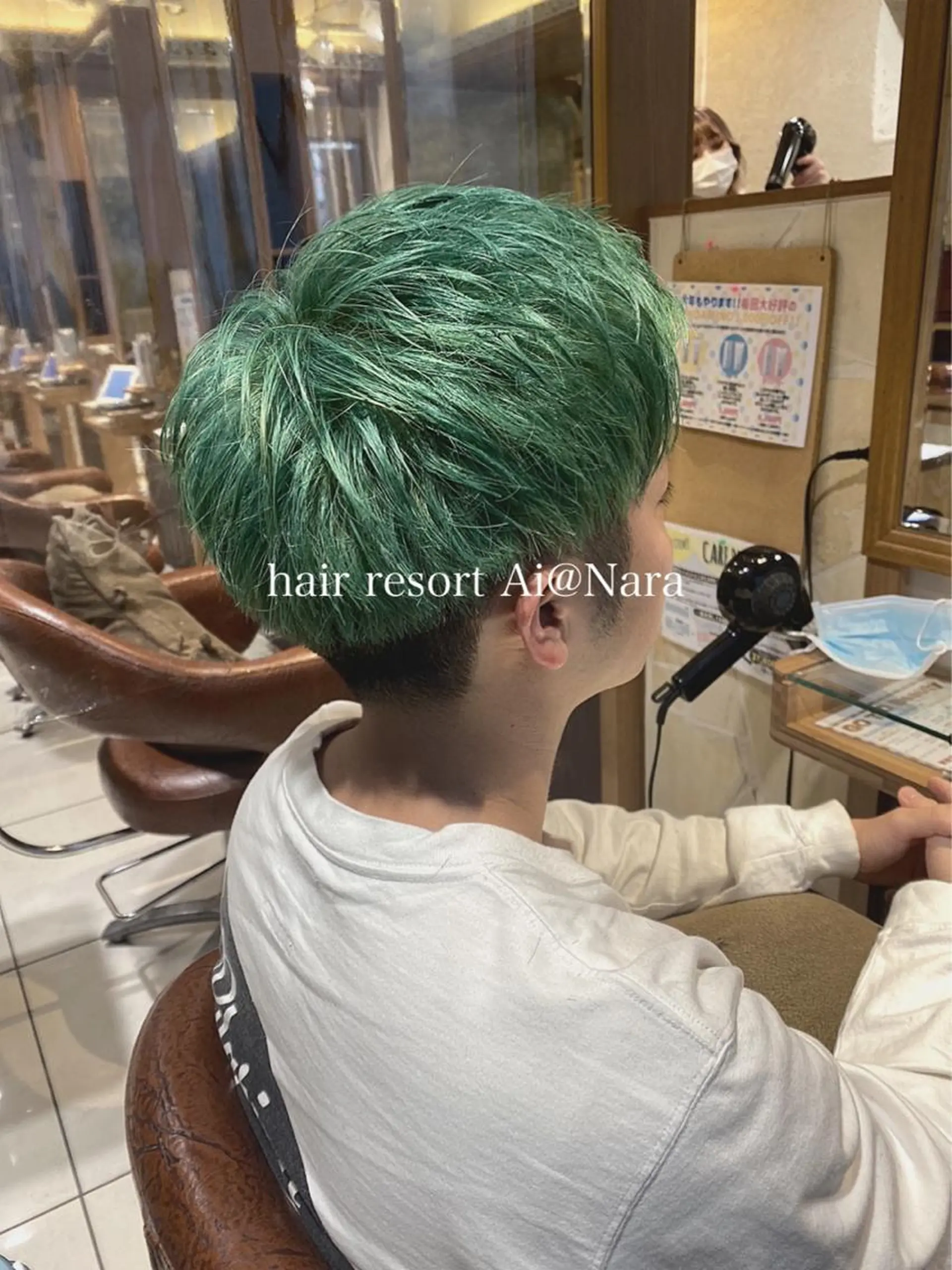 ショート カラー メンズ メンズブリーチ ブリーチ ♡ヘアアレンジ♡ naraのヘアスタイル