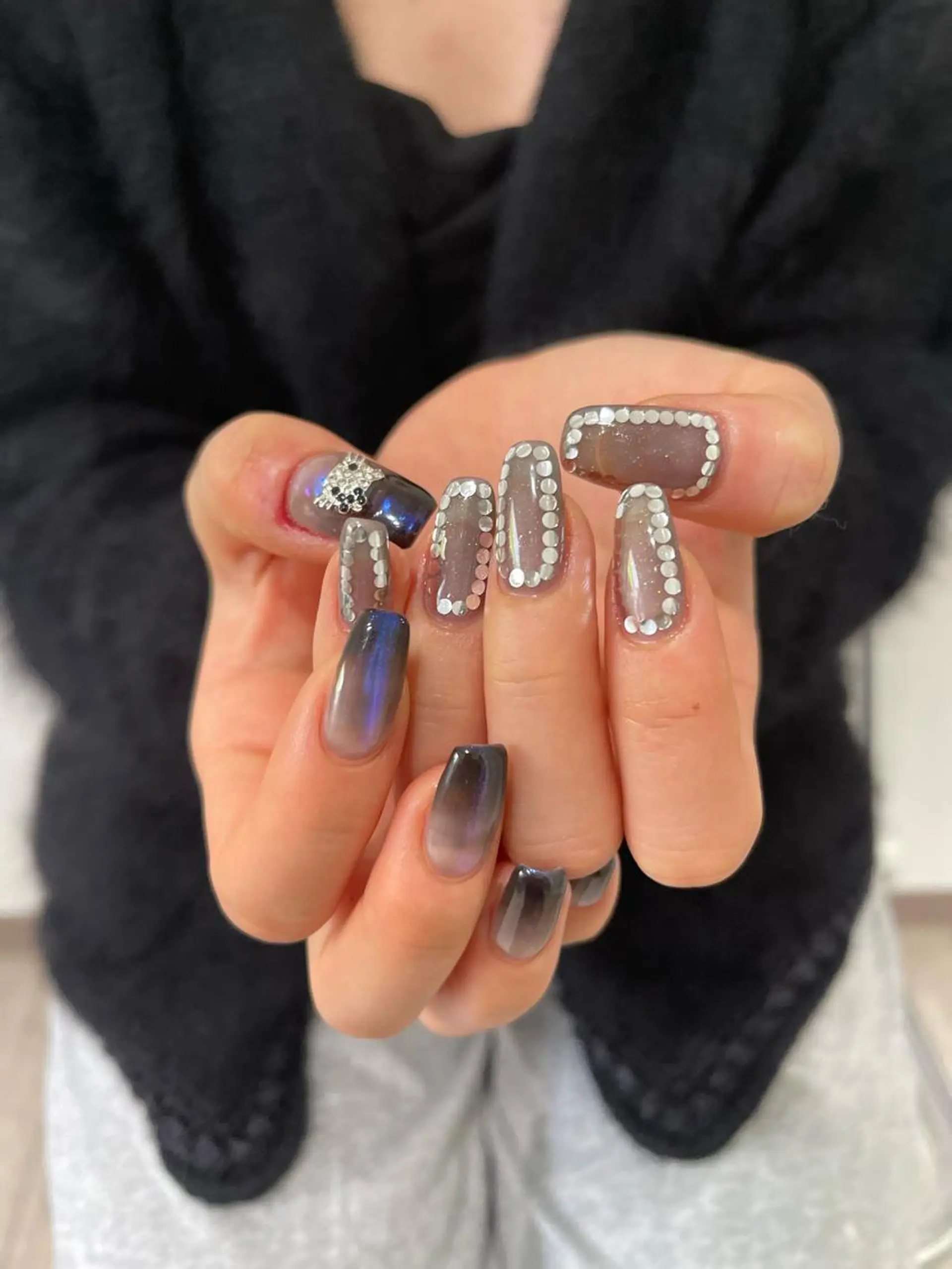 ネイル 8113 海外/y2k/韓国のネイルデザイン