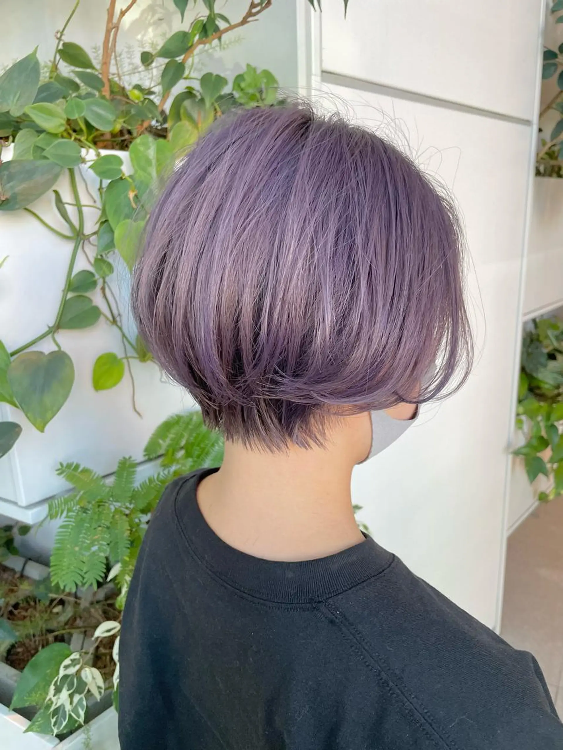 ショート カット ヘアカラー トリートメント 東北No.1完全個室 💐梶谷社長のヘアスタイル