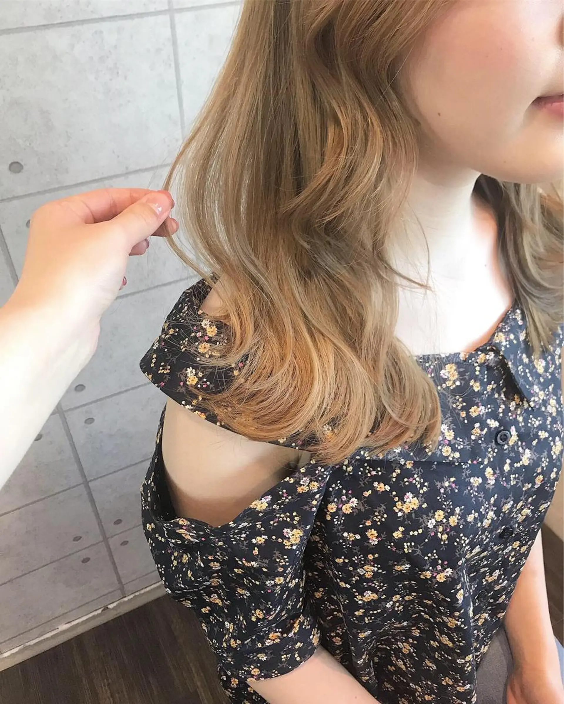 ロング カラー knock【ノック】所属・烏丸韓国ヘア🇰🇷 ayaka🎀のヘアスタイル