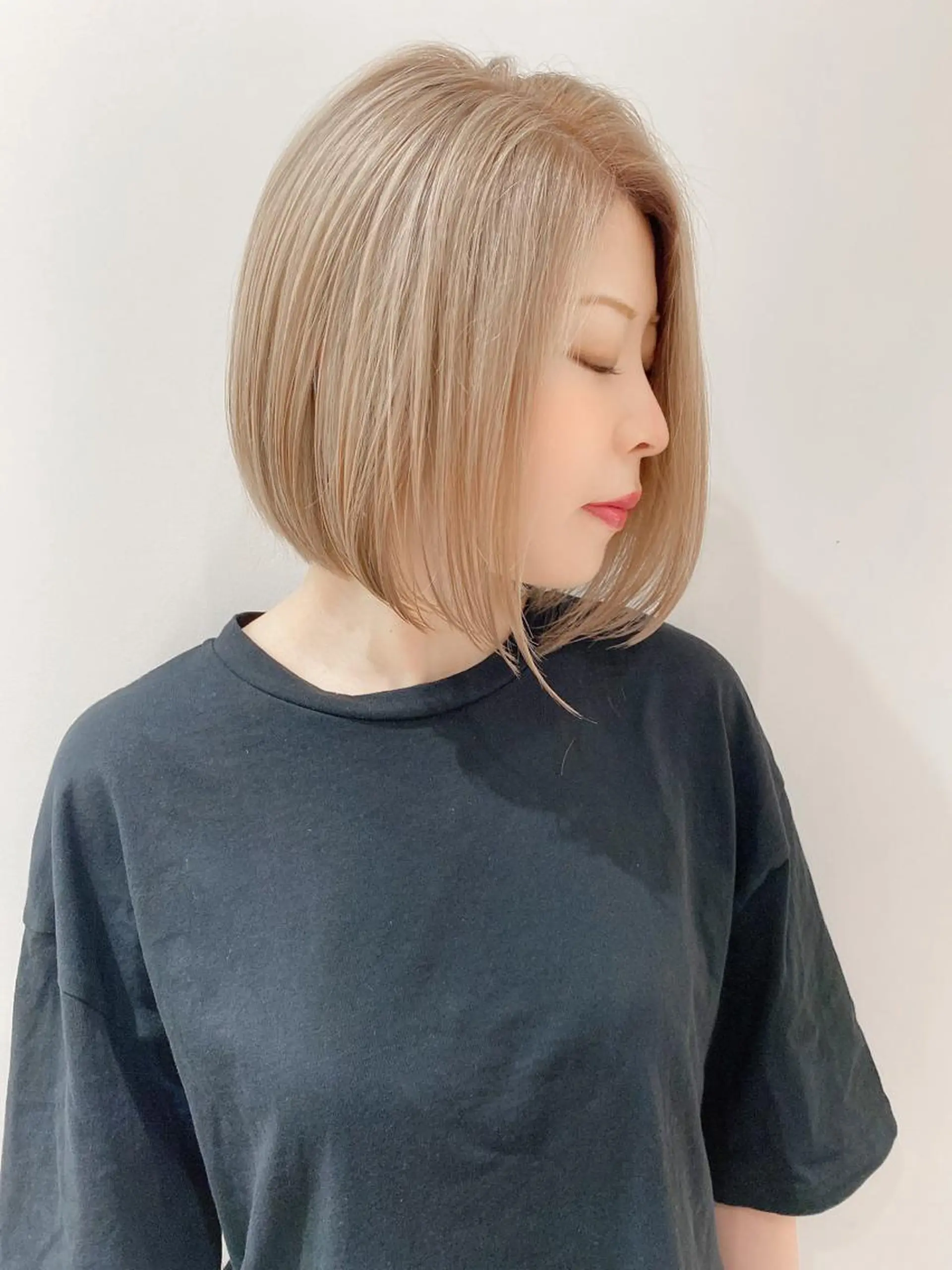 ミディアム カラー ヘアカラー LA KING GINZA TOKYO所属・🧡ショートの達人 🧡SHOのヘアスタイル