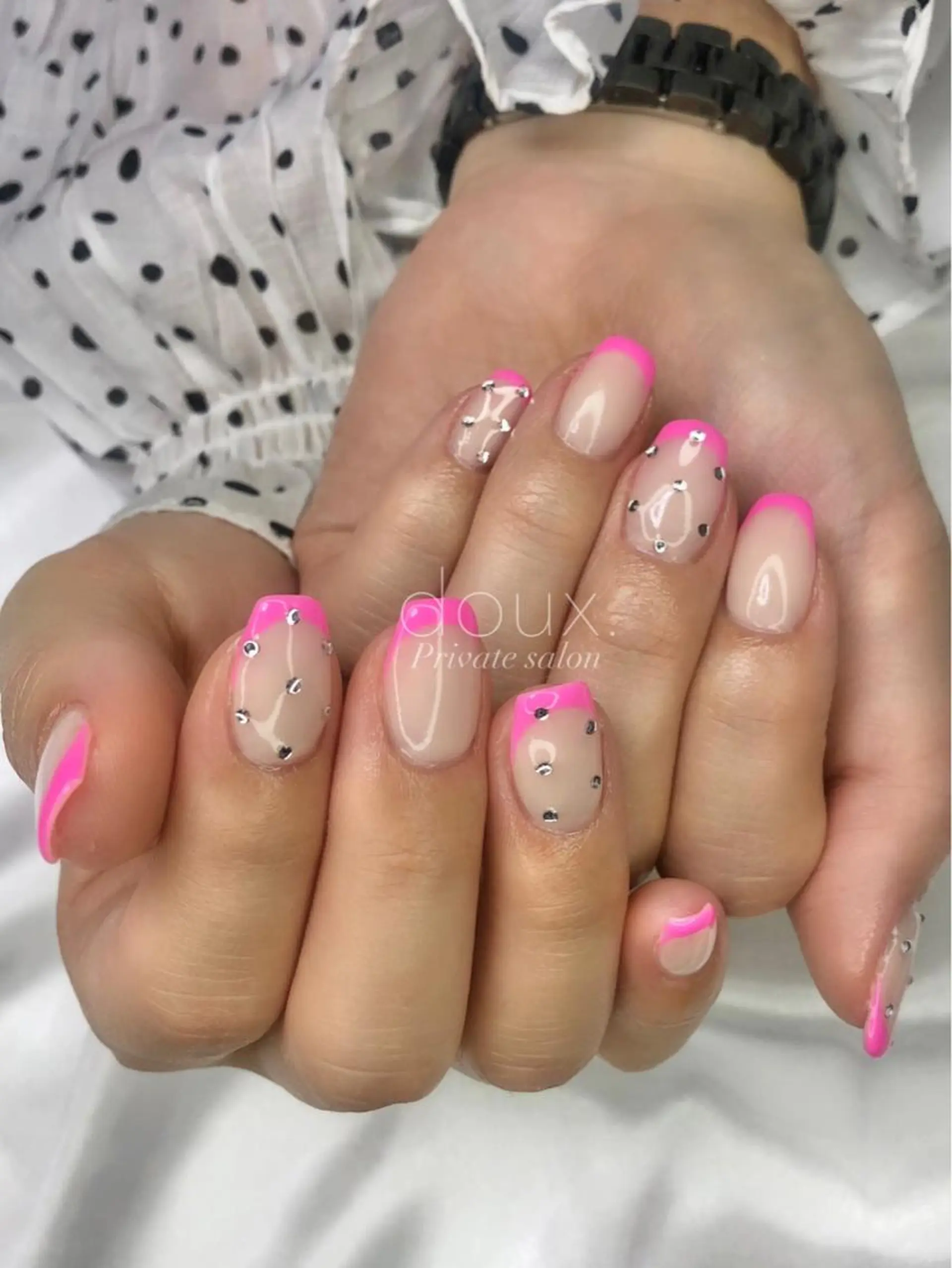 ネイル フレンチネイル doux. nailのネイルデザイン